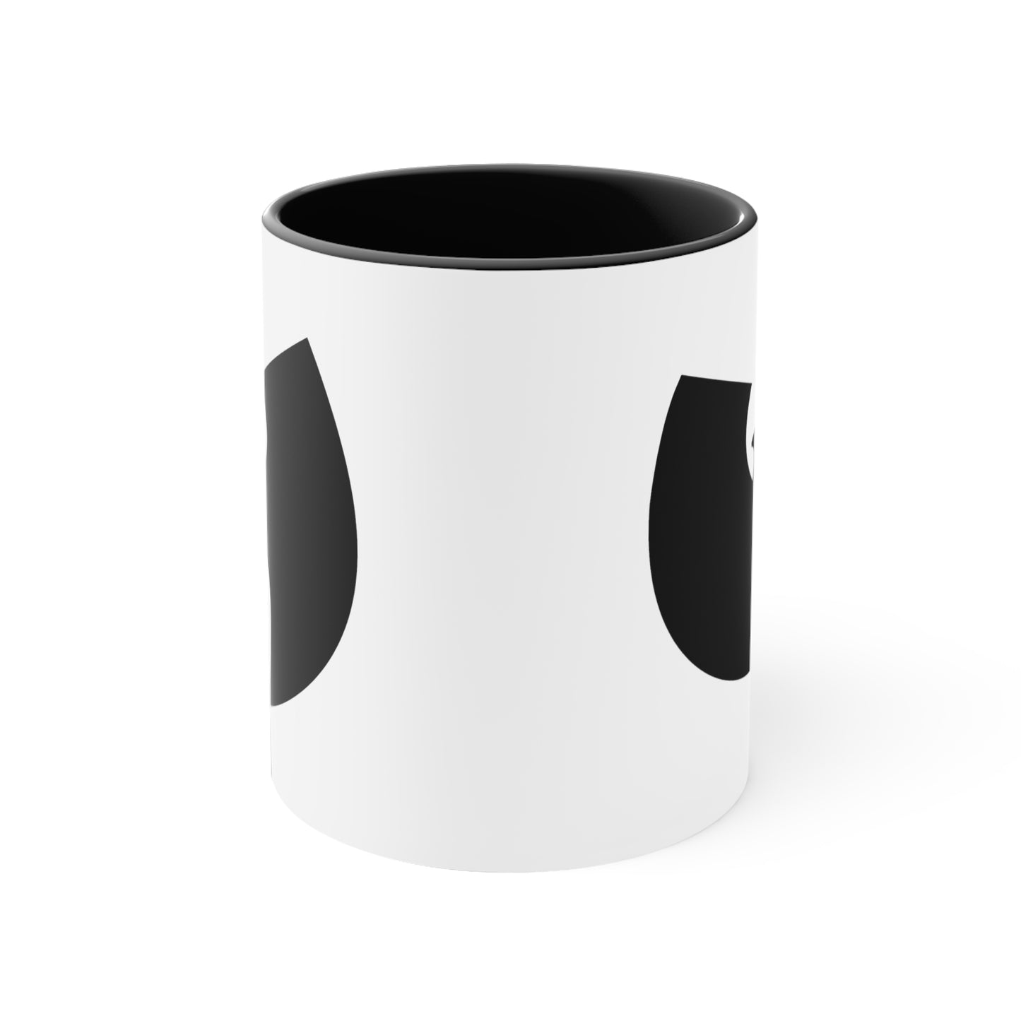 Wu-Tang Black Coffee Mug - Double Sided Black Accent White Ceramic 11oz by TheGlassyLass