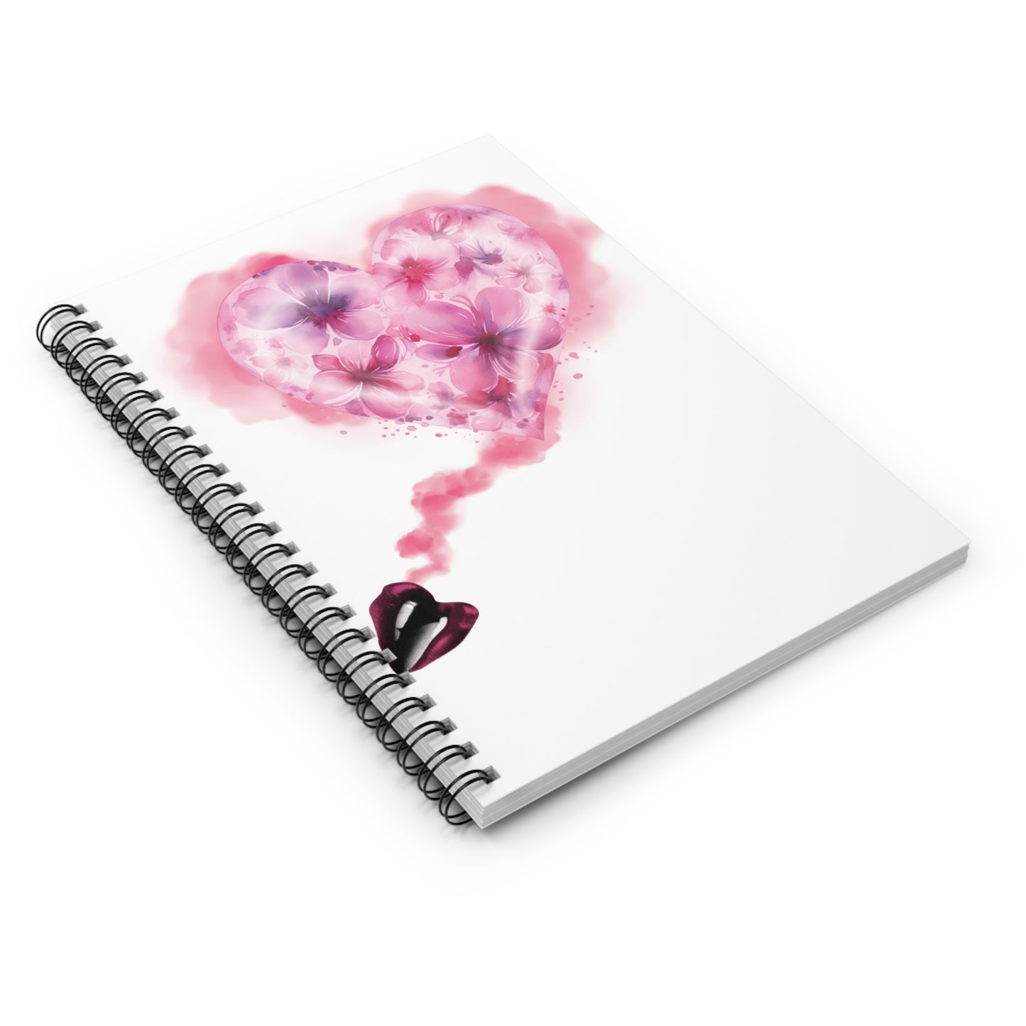 Breath of Love: Spiral Notebook - Log Books - Journals - Diaries - and More Custom Printed by TheGlassyLass