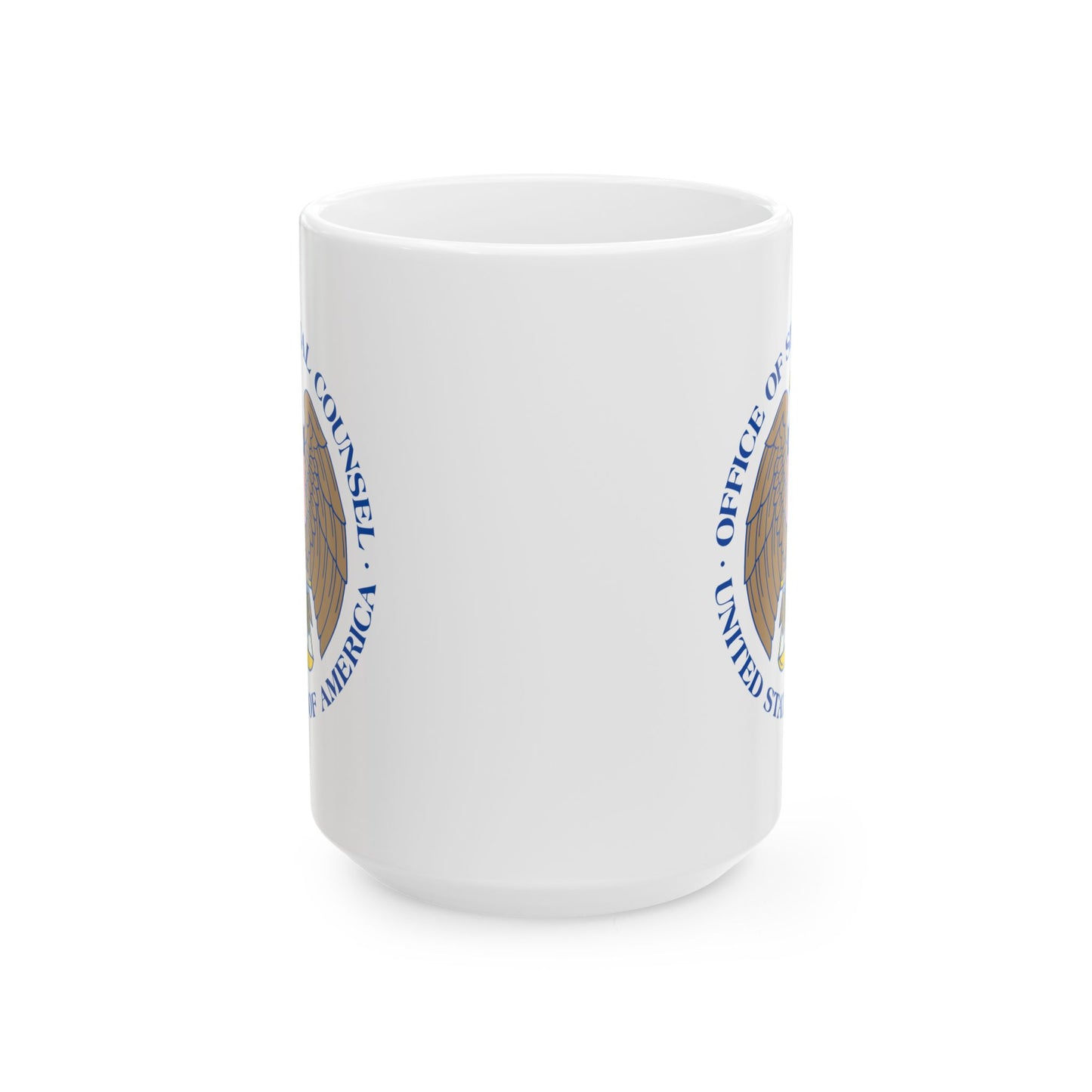 United States Office of Special Counsel Seal Coffee Mug - Double Sided White Ceramic 15oz by TheGlassyLass.com