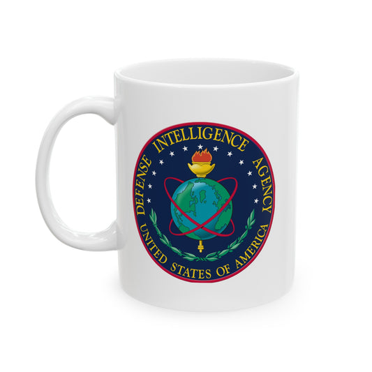 US Defense Intelligence Agency Coffee Mug - Double Sided White Ceramic 11oz by TheGlassyLass.com