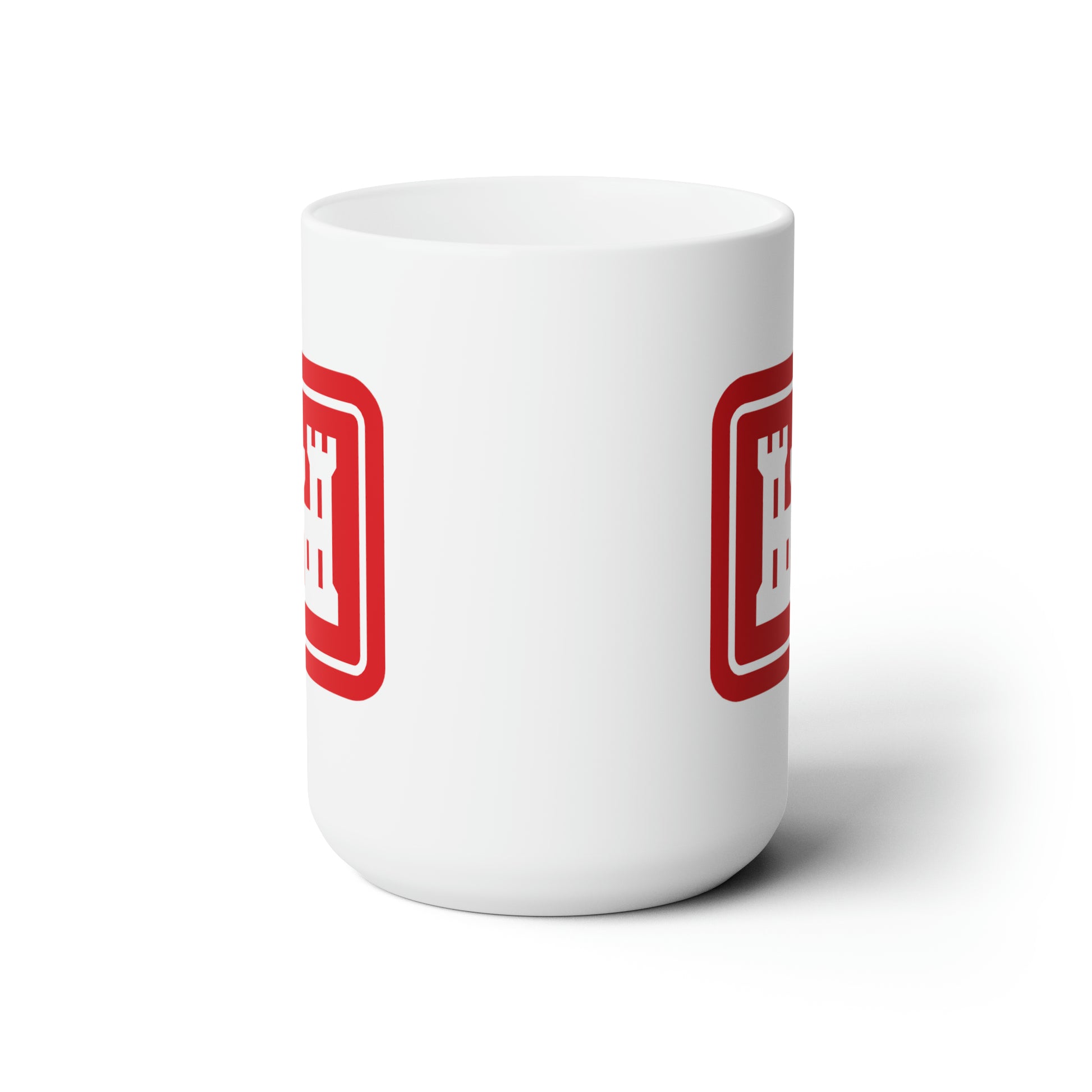 US Army Corps of Engineers Coffee Mug - Double Sided White Ceramic 15oz - by TheGlassyLass.com