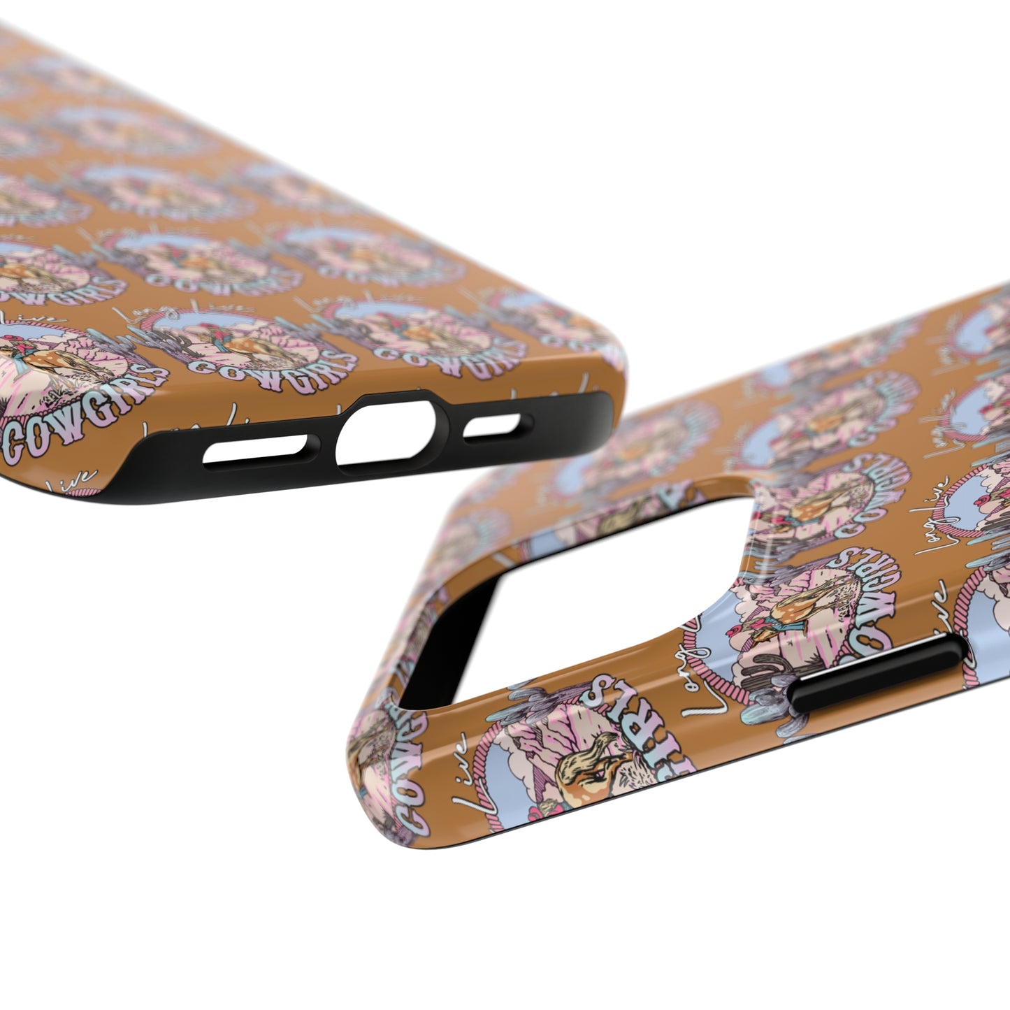 Long Live Cowgirls: iPhone Tough Case Design - Wireless Charging - Superior Protection - Original Designs by TheGlassyLass.com