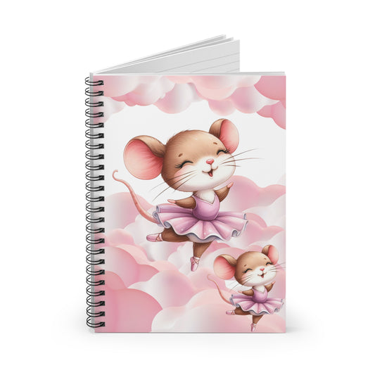 A Nony Mouse: Spiral Notebook - Log Books - Journals - Diaries - and More Custom Printed by TheGlassyLass