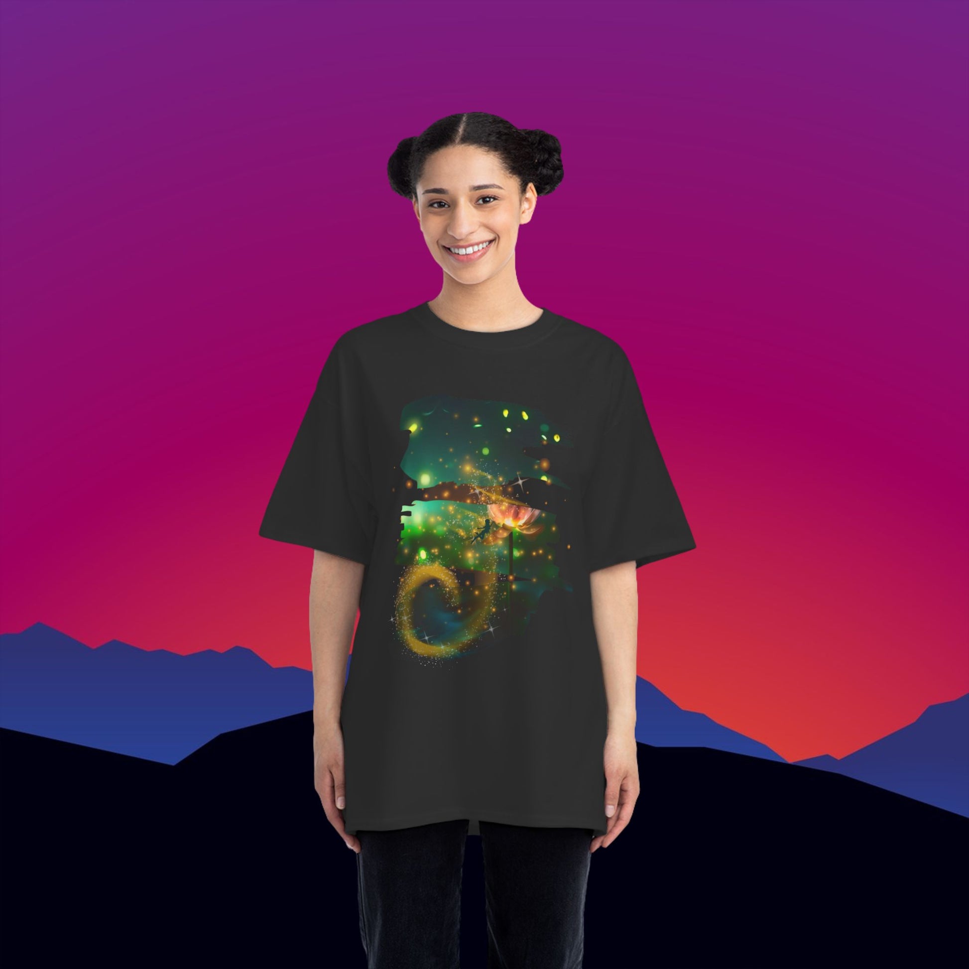 Fairy Dust T-Shirt: (Hanes Beefy-T 100% Preshrunk Cotton Custom Printed by TheGlassyLass.com