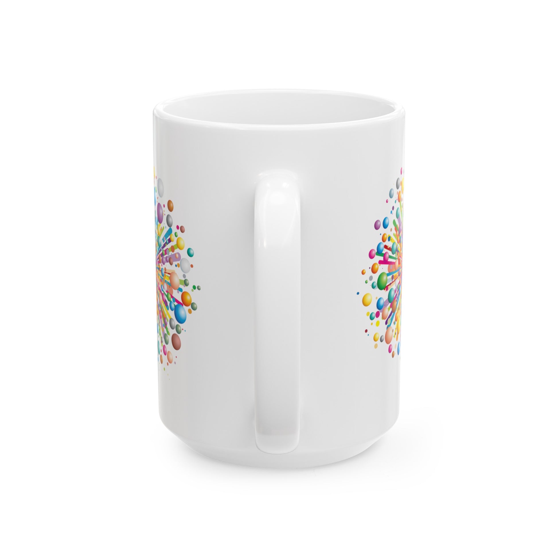 Big Bang Theory Coffee Mug - Double Sided White Ceramic 15oz by TheGlassyLass.com