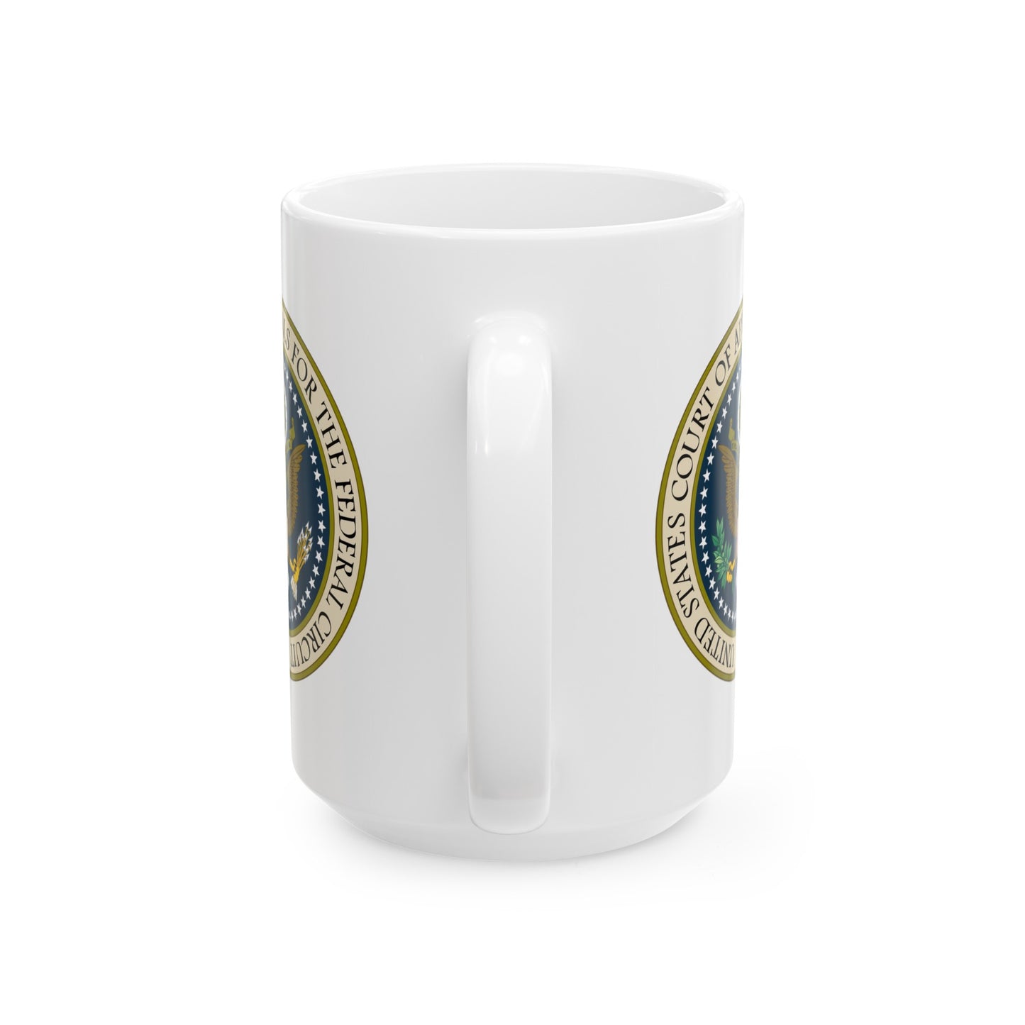 US Court of Appeals Coffee Mug - Double Sided White Ceramic 15oz by TheGlassyLass.com