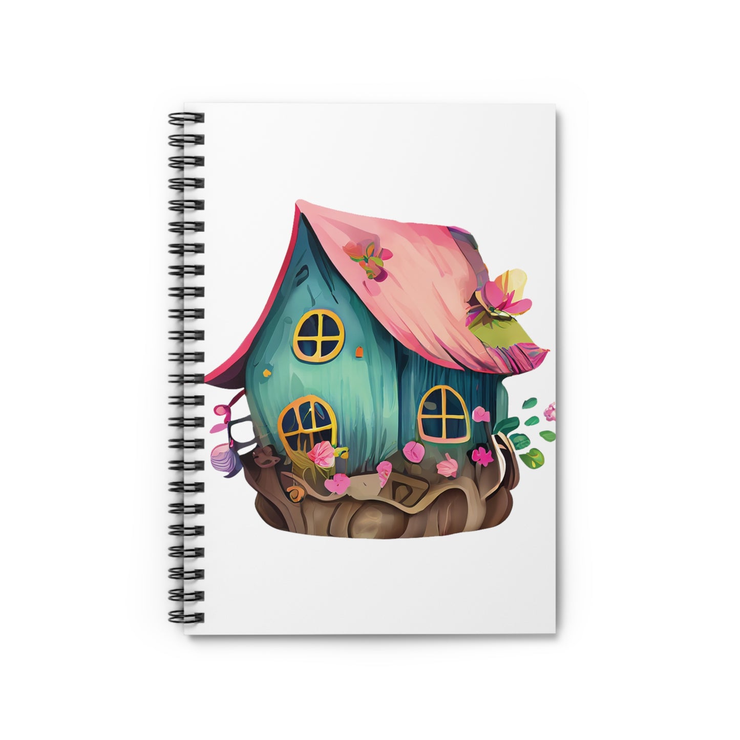 Fairy House: Spiral Notebook - Log Books - Journals - Diaries - and More Custom Printed by TheGlassyLass