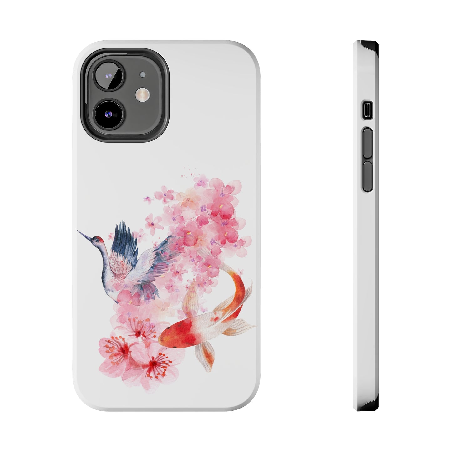 Koi Fish Pond Custom Printed iPhone case by TheGlassyLass.com