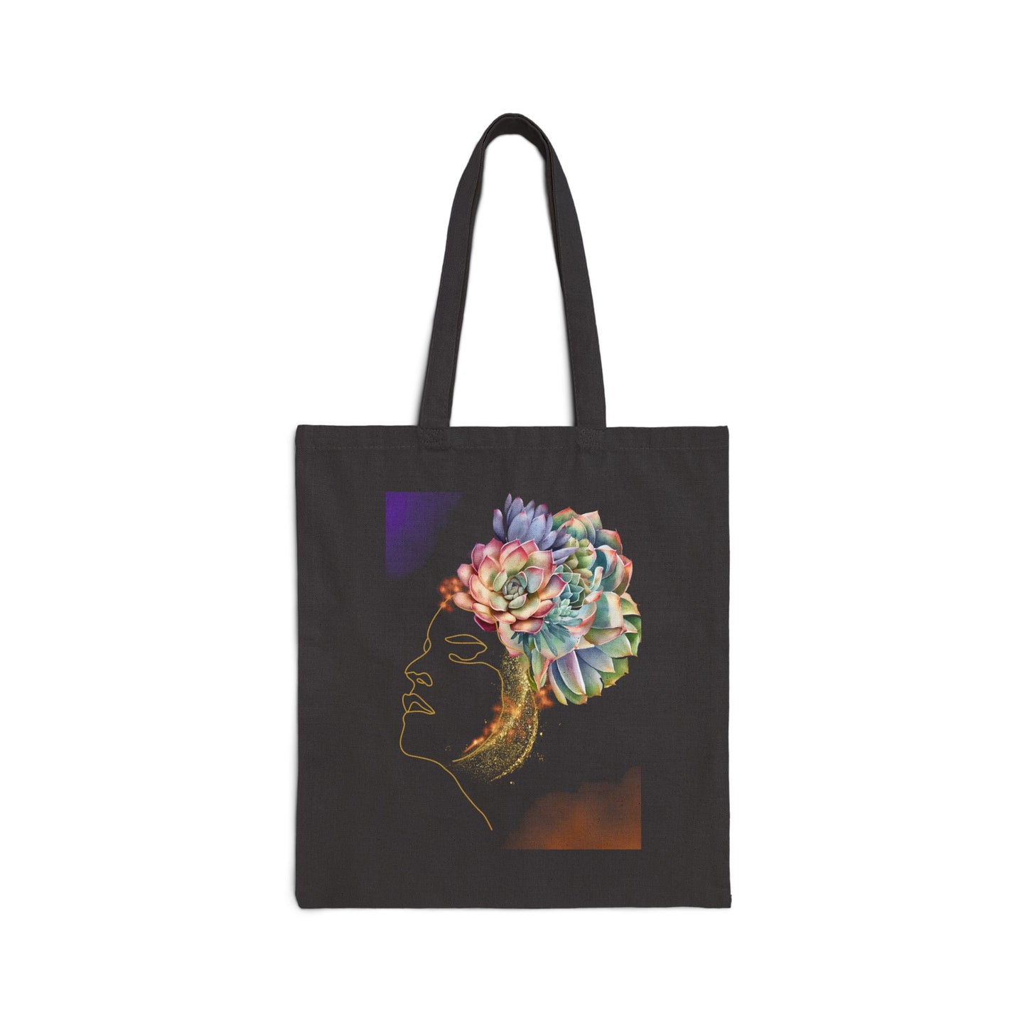 Goddess Logo Tote Bag - Heavyweight 100% Cotton Canvas by TheGlassyLass.com
