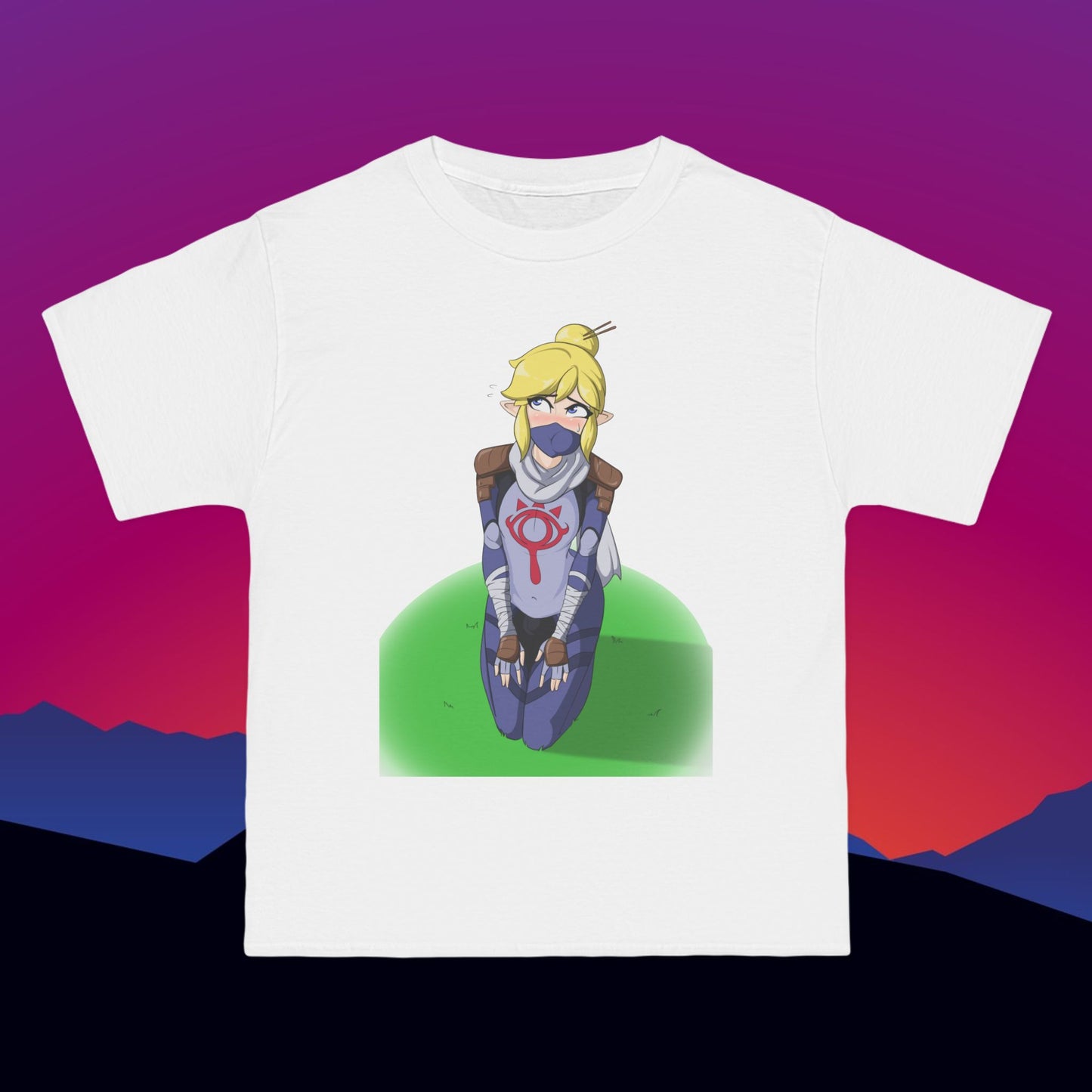 On Bended Knee T-Shirt: (Hanes Beefy-T 100% Preshrunk Cotton) Custom Printed by TheGlassyLass.com