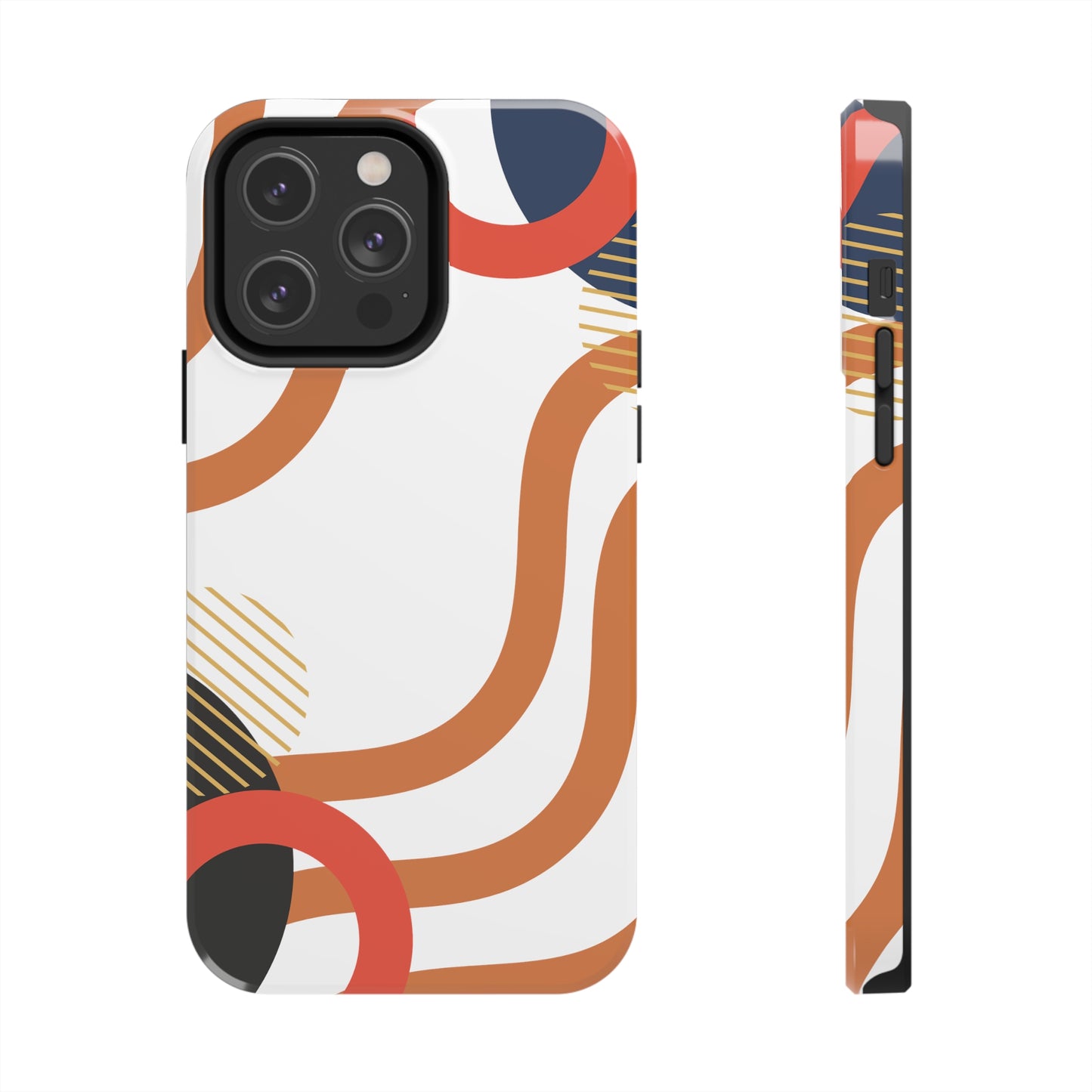 Abstract Swirls Custom Printed iPhone case by TheGlassyLass.com