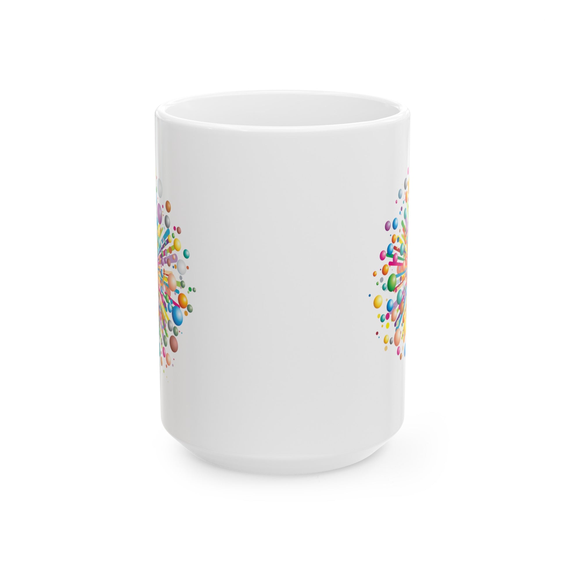 Big Bang Theory Coffee Mug - Double Sided White Ceramic 15oz by TheGlassyLass.com