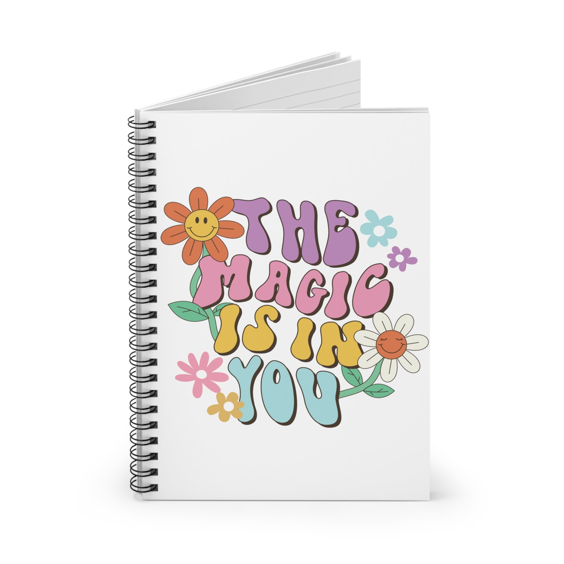The Magic is in You: Spiral Notebook - Log Books - Journals - Diaries - and More Custom Printed by TheGlassyLass