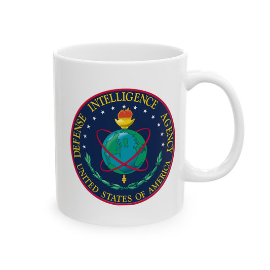 US Defense Intelligence Agency Coffee Mug - Double Sided White Ceramic 11oz by TheGlassyLass.com