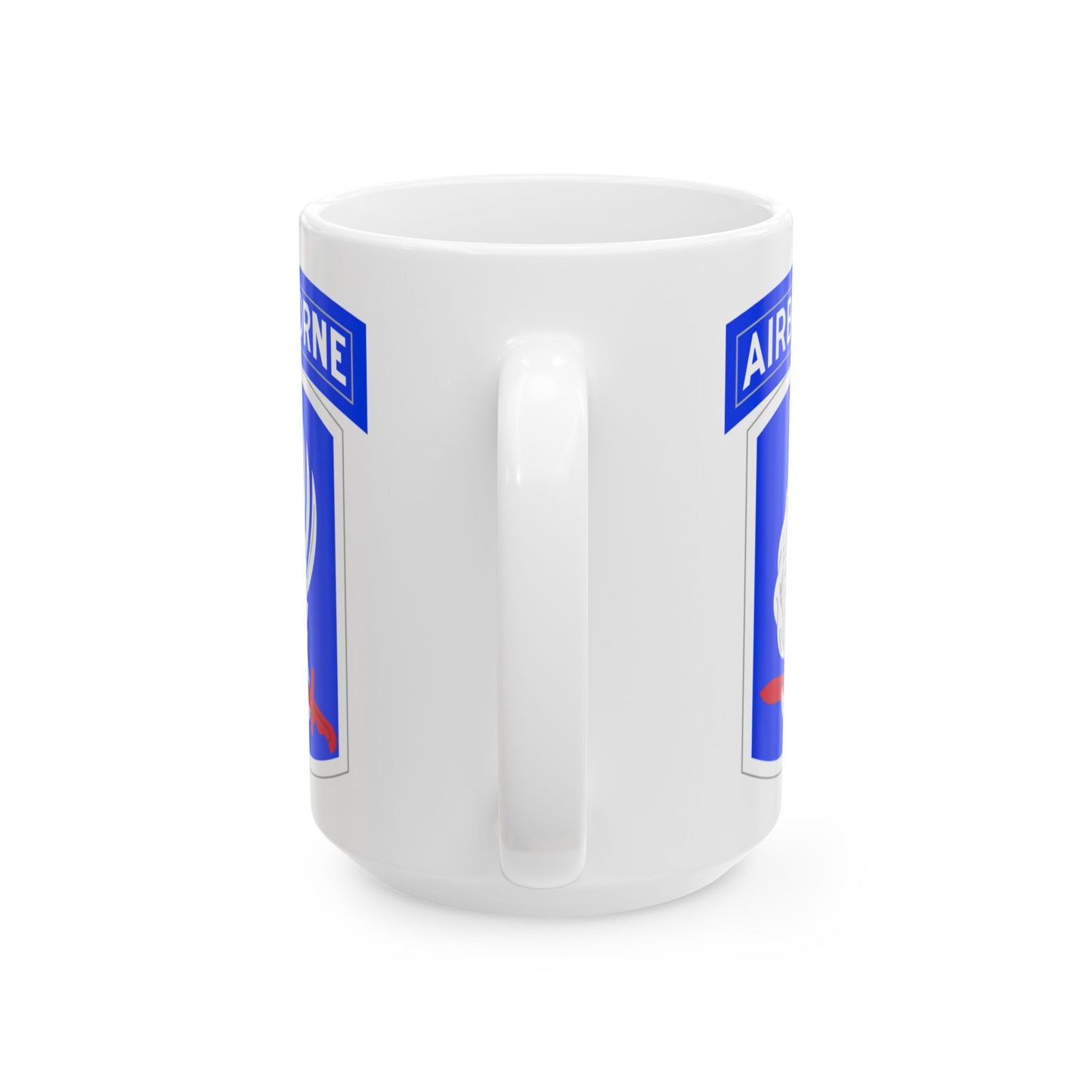 173rd Airborne Brigade Seal Coffee Mug - Double Sided Print, White Ceramic, 15oz by TheGlassyLass.com