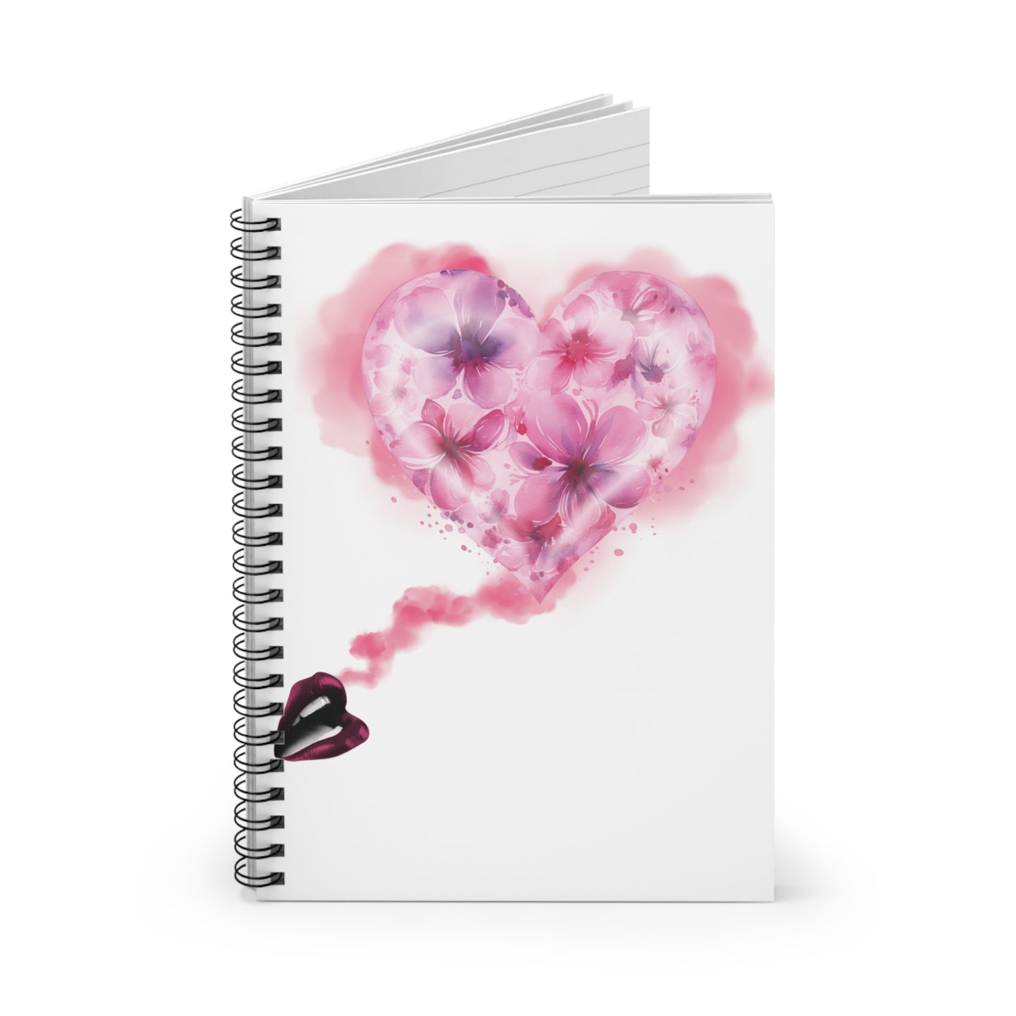 Breath of Love: Spiral Notebook - Log Books - Journals - Diaries - and More Custom Printed by TheGlassyLass