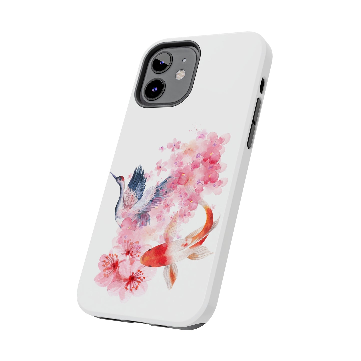 Koi Fish Pond Custom Printed iPhone case by TheGlassyLass.com