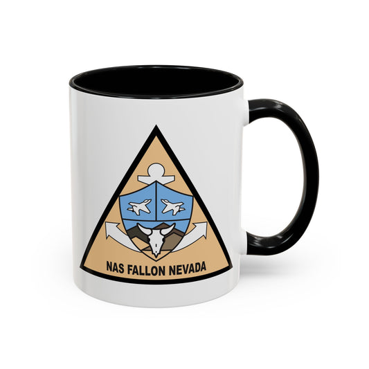 Naval Air Station Fallon Coffee Mug - Wrap Print Black Accent Ceramic 11oz - by TheGlassyLass.com