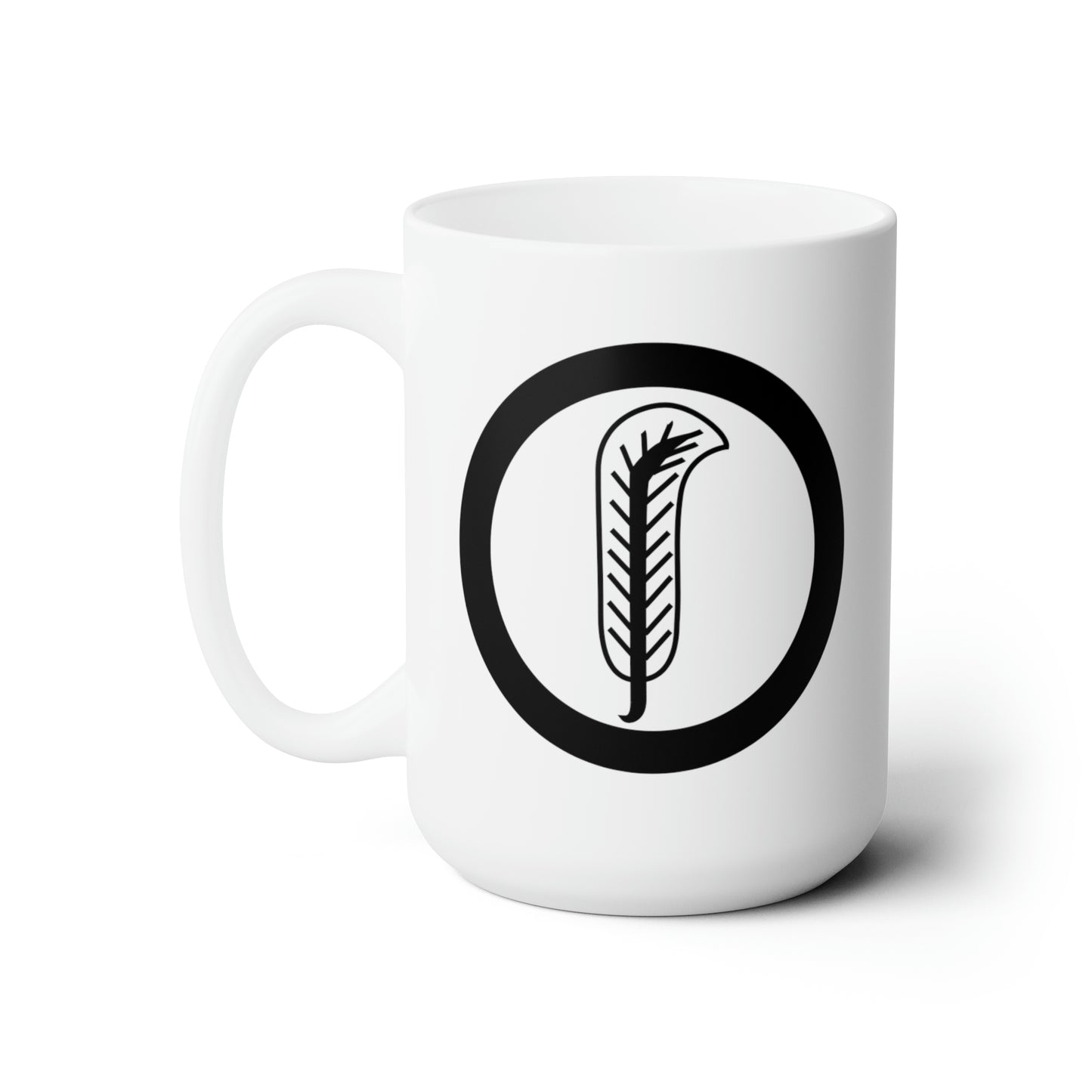 Robert Plant Led Zeppelin IV Coffee Mug - Double Sided White Ceramic 15oz by TheGlassyLass.com