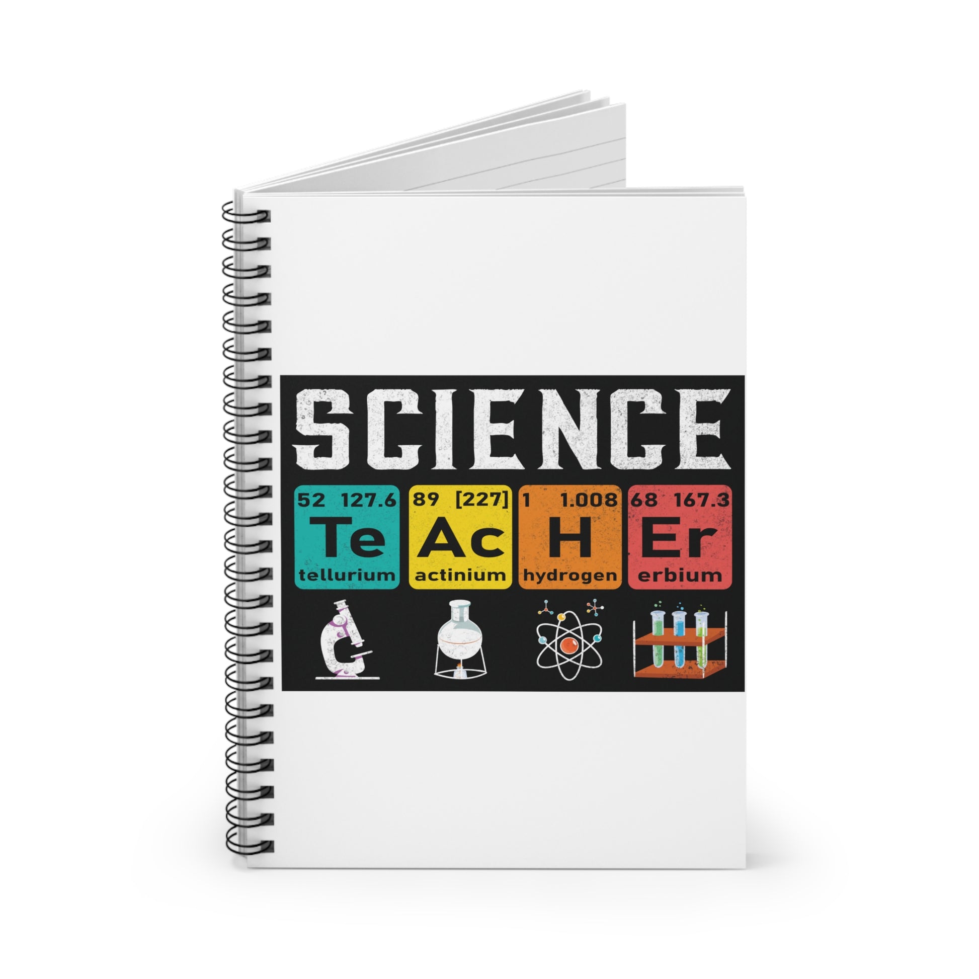 Science Teacher: Spiral Notebook - Log Books - Journals - Diaries - and More Custom Printed by TheGlassyLass.com