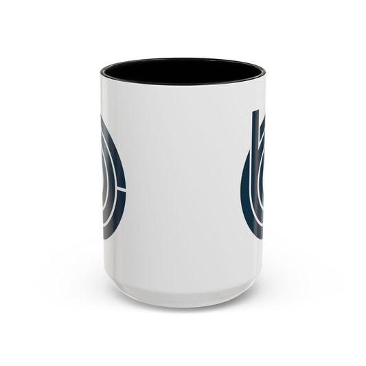 Congressional Budget Office Coffee Mug - Double Sided Black Accent White Ceramic 15oz by TheGlassyLass