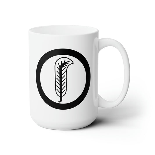 Robert Plant Led Zeppelin IV Coffee Mug - Double Sided White Ceramic 15oz by TheGlassyLass.com