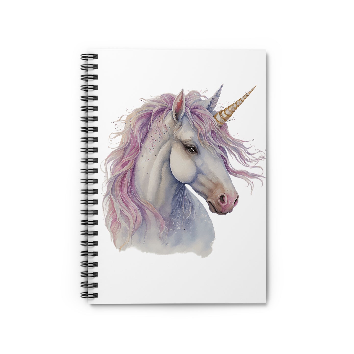 Mythical Unicorn: Spiral Notebook - Log Books - Journals - Diaries - and More Custom Printed by TheGlassyLass.com