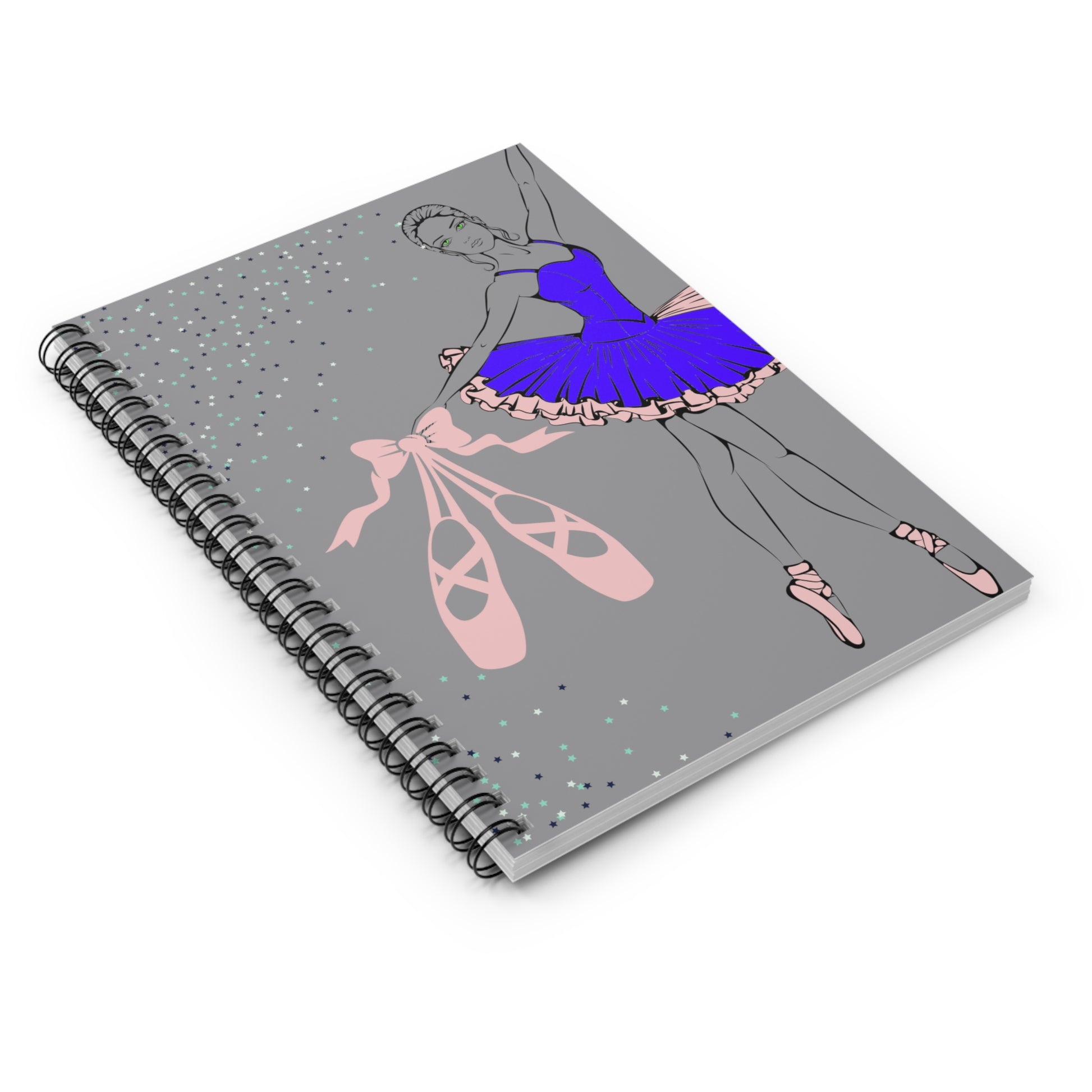 Dance Among the Stars: Spiral Notebook - Log Books - Journals - Diaries - and More Custom Printed by TheGlassyLass