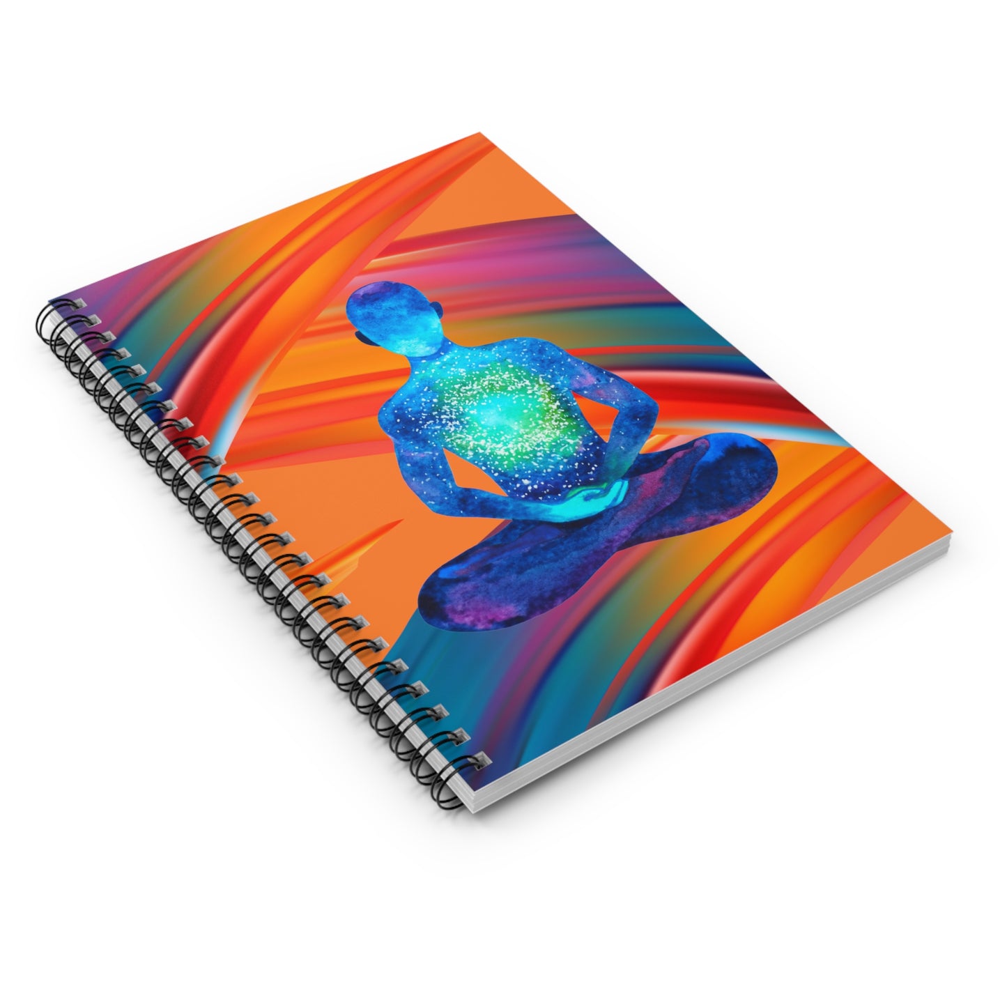 Peace from Within: Spiral Notebook - Log Books - Journals - Diaries - and More Custom Printed by TheGlassyLass