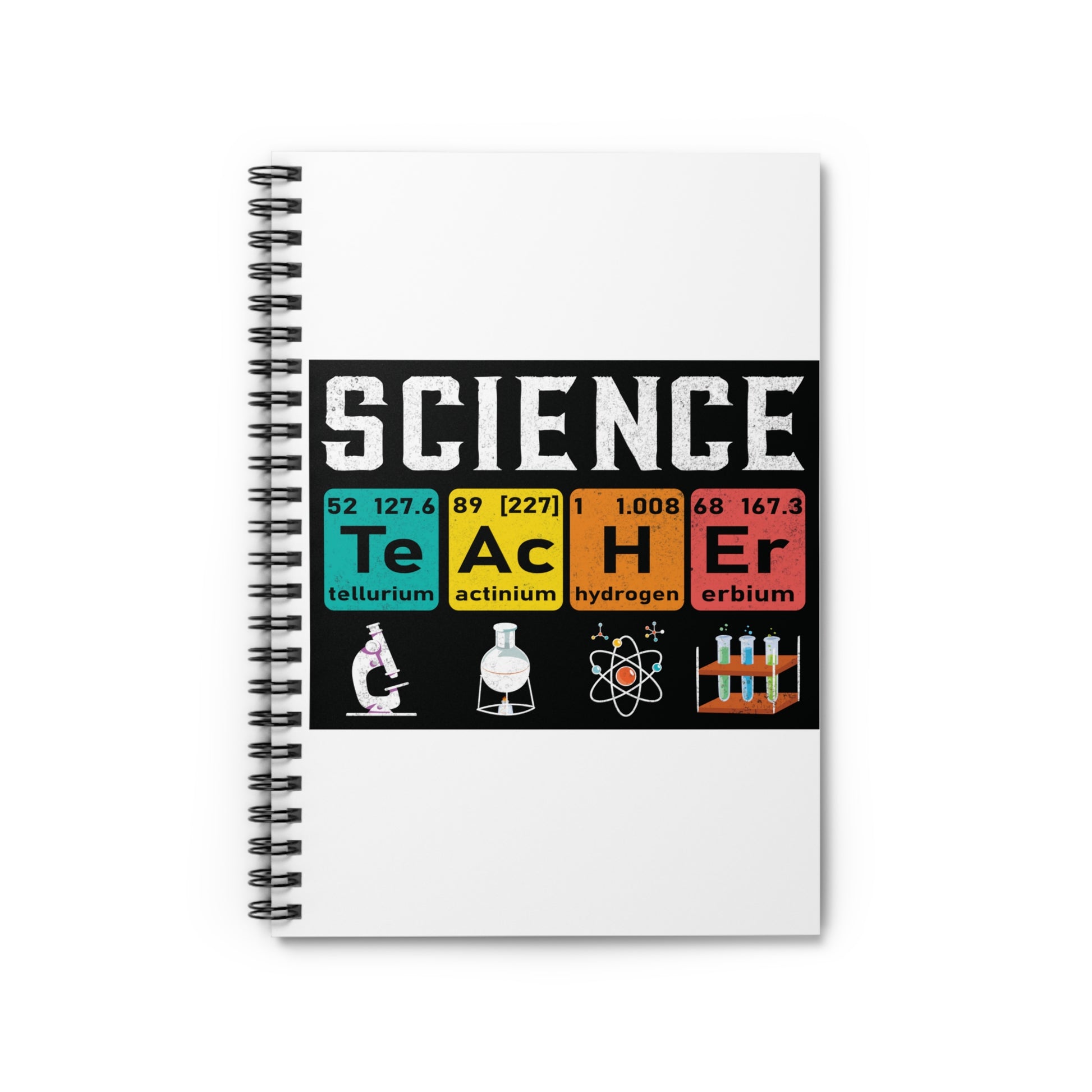 Science Teacher: Spiral Notebook - Log Books - Journals - Diaries - and More Custom Printed by TheGlassyLass.com