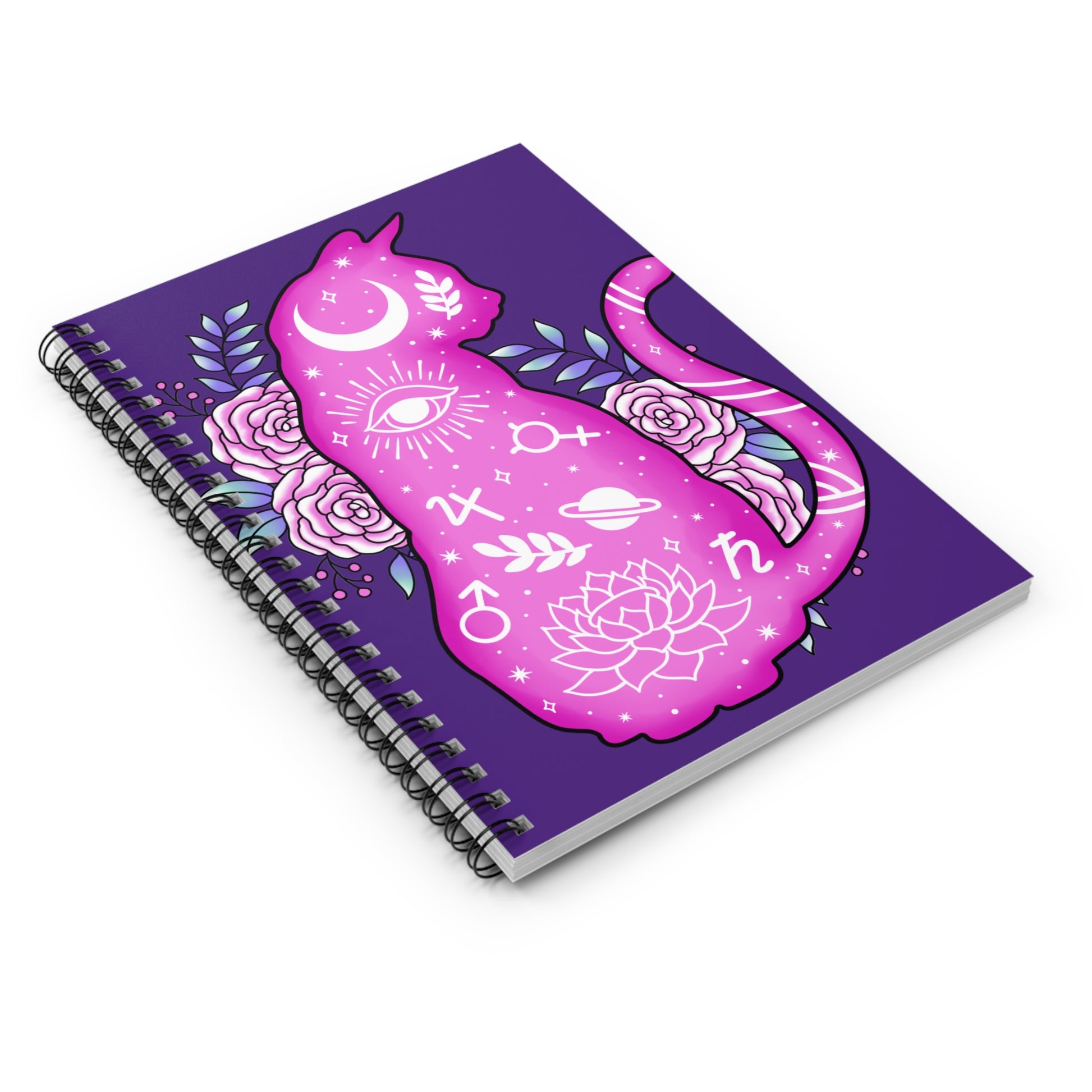Astral Familiar - I Love You: Spiral Notebook - Log Books - Journals - Diaries - and More Custom Printed by TheGlassyLass