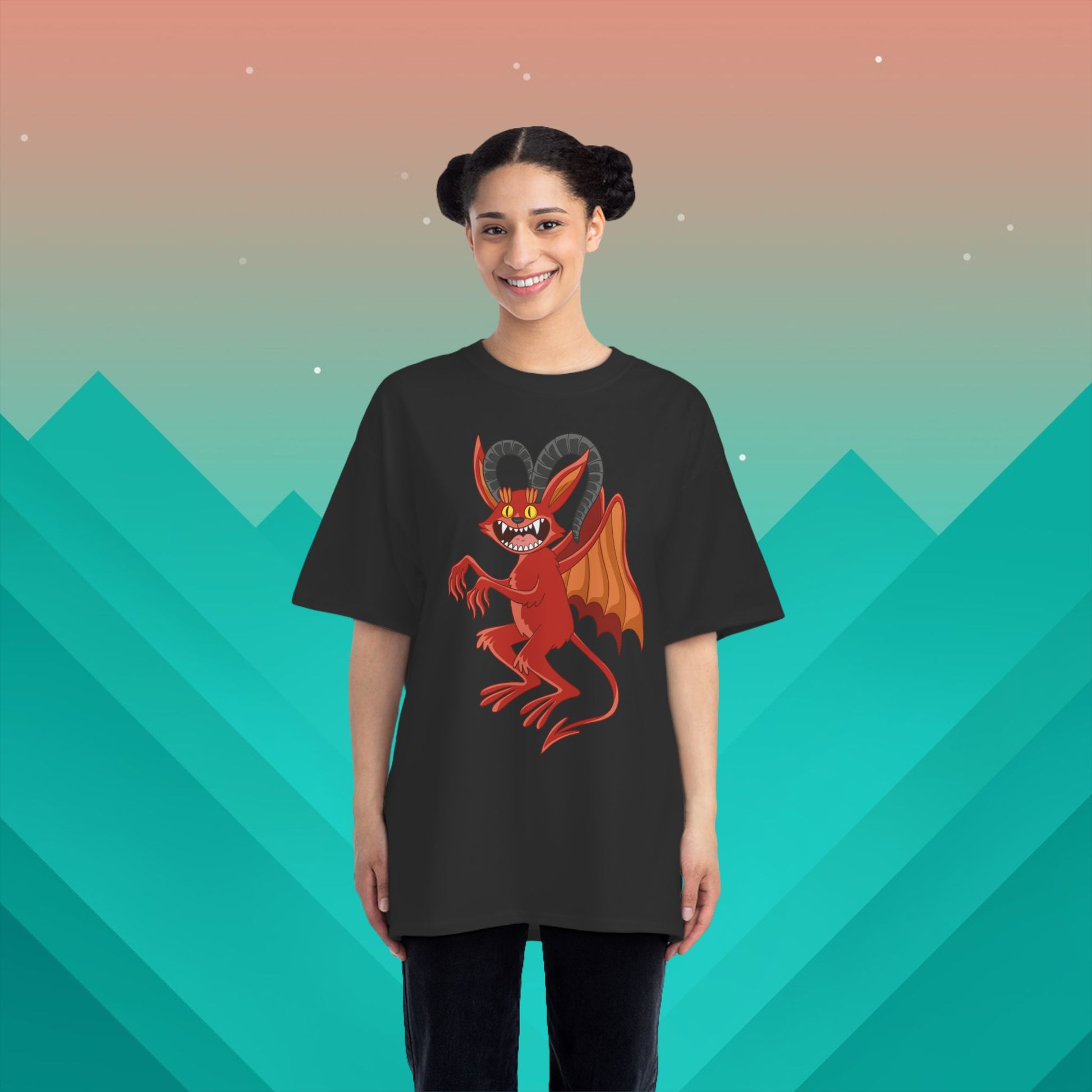 Demon Child T-Shirt: (Hanes Beefy-T 100% Preshrunk Cotton Custom Printed by TheGlassyLass.com