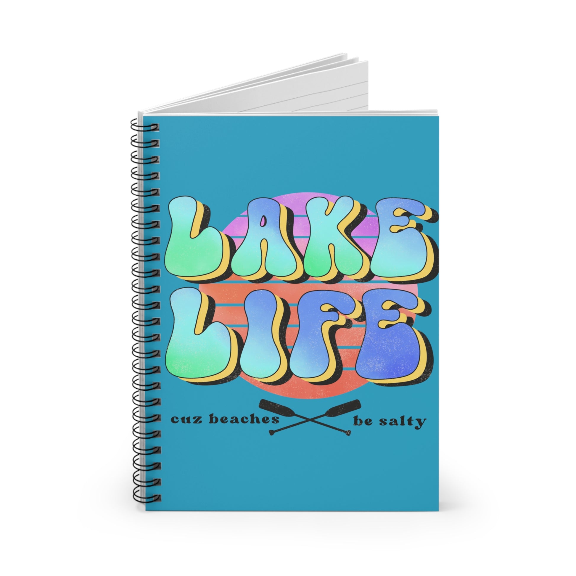 Lake Life: Spiral Notebook - Log Books - Journals - Diaries - and More Custom Printed by TheGlassyLass