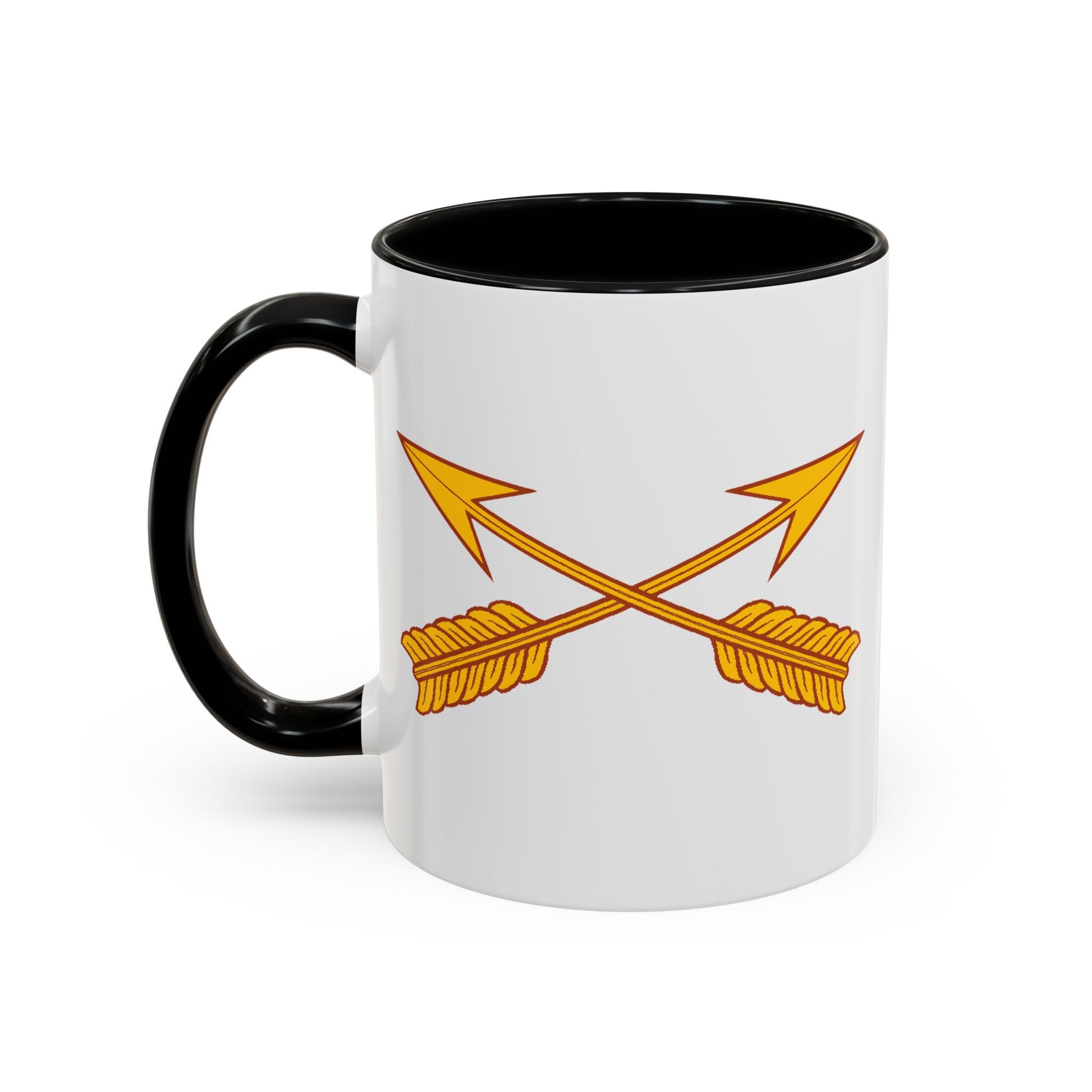 US Army Special Forces Coffee Mug - Double Sided Black Accent White Ceramic 11oz by TheGlassyLass.com