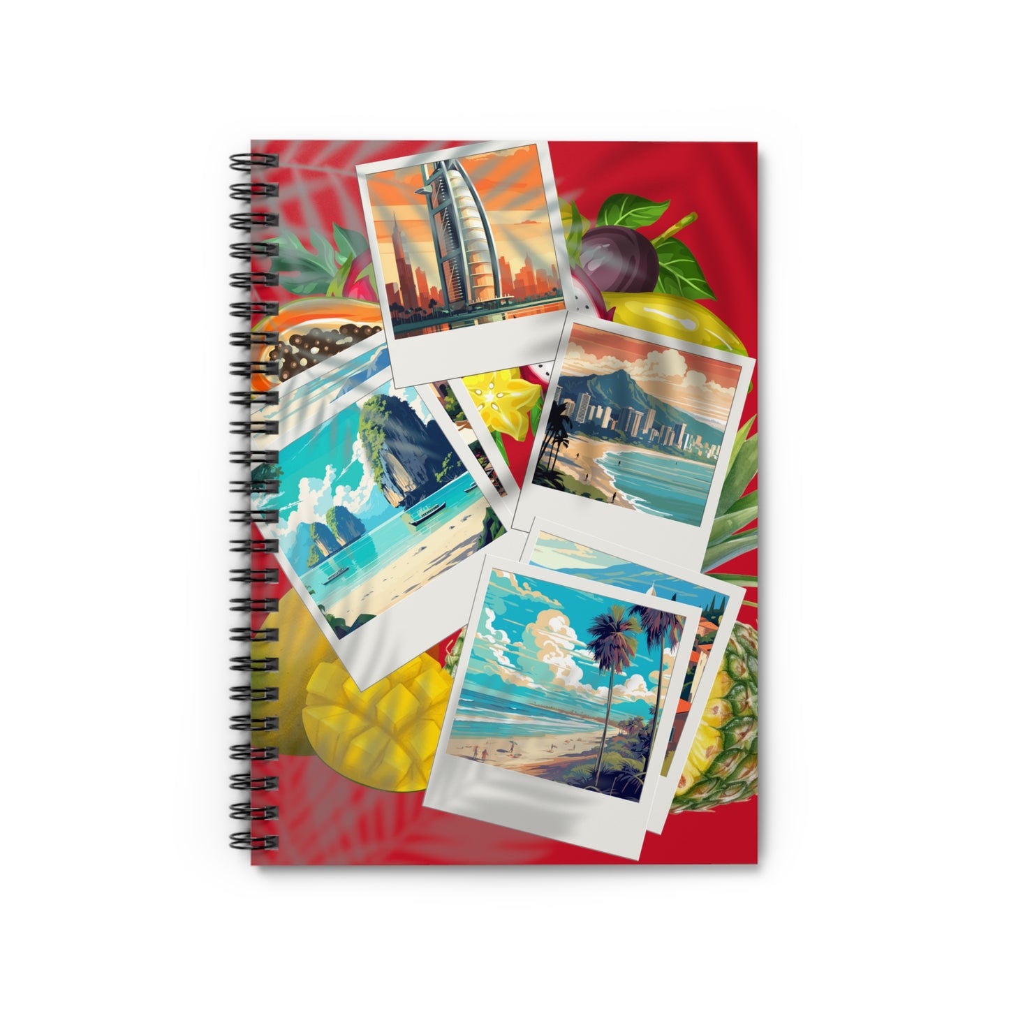 Paradise Found: Spiral Notebook - Log Books - Journals - Diaries - and More Custom Printed by TheGlassyLass