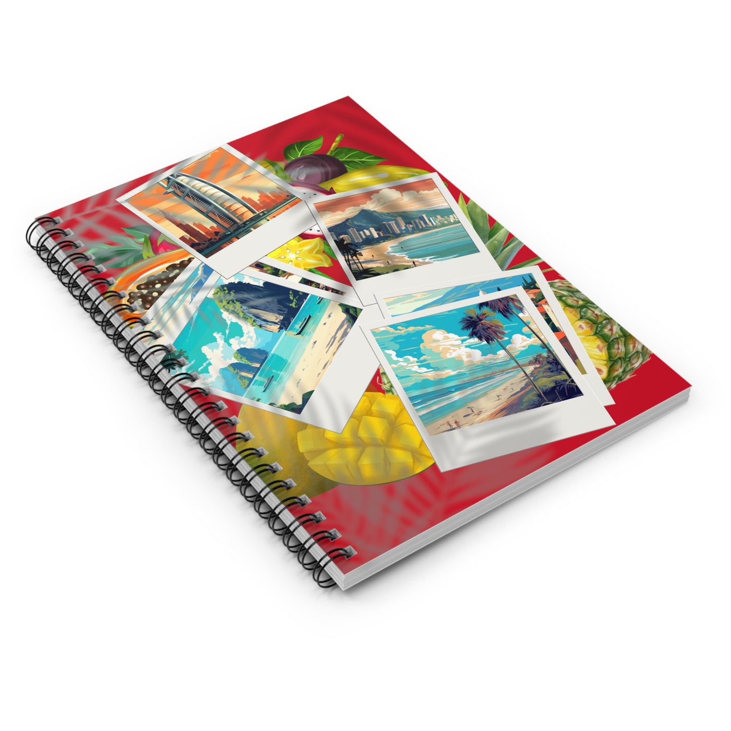 Paradise Found: Spiral Notebook - Log Books - Journals - Diaries - and More Custom Printed by TheGlassyLass