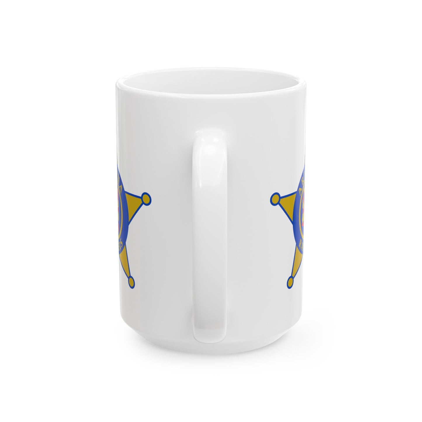 Arizona Rangers Coffee Mug - Double Sided White Ceramic 15oz by TheGlassyLass.com