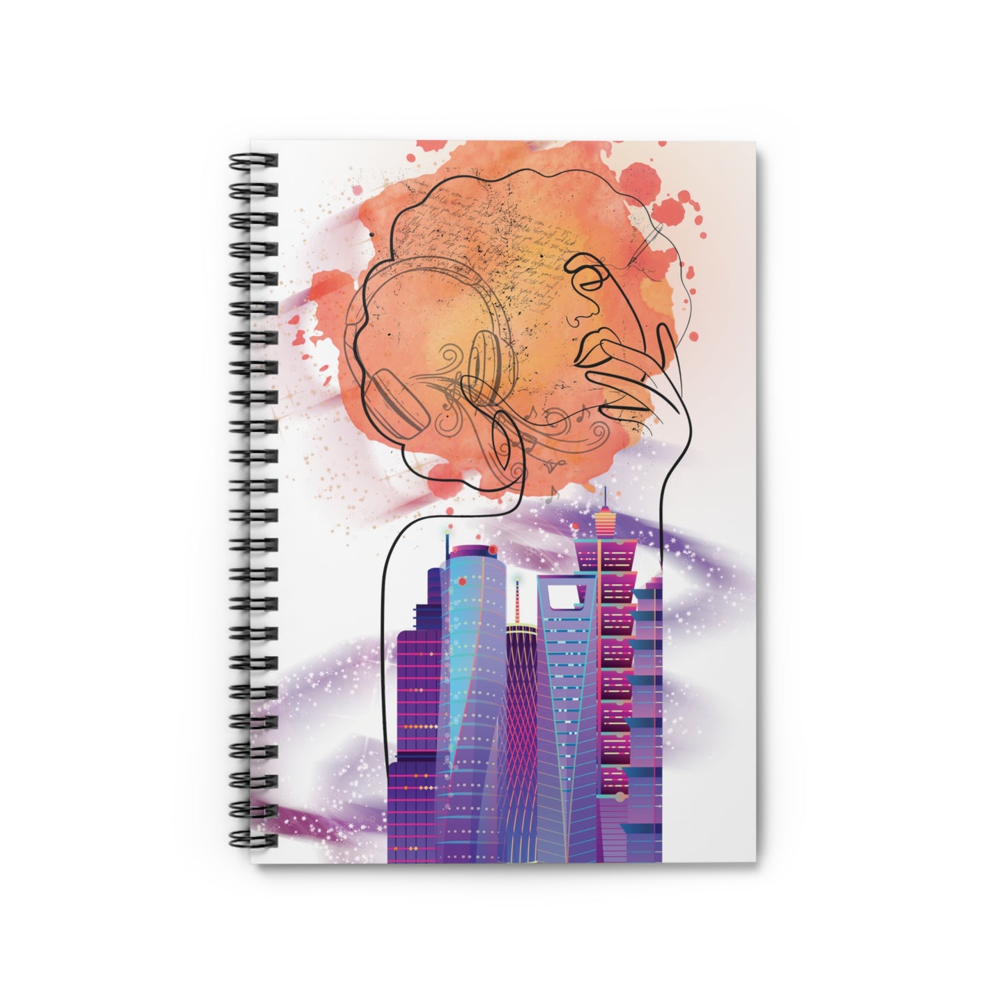 Balancing Life: Spiral Notebook - Log Books - Journals - Diaries - and More Custom Printed by TheGlassyLass