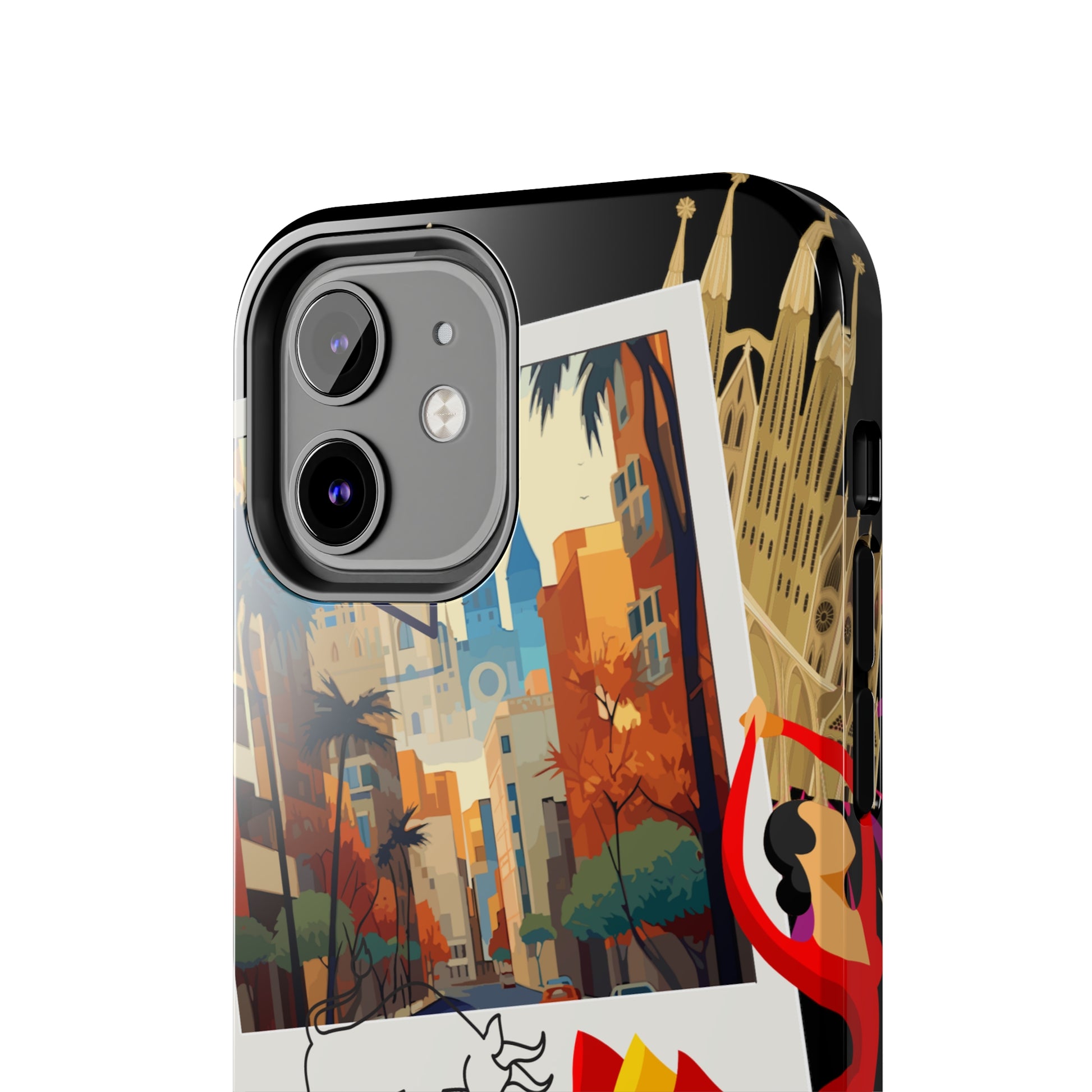 Hola Madrid: iPhone - Tough iPhone Case Design - Wireless Charging - Superior Protection - Original Designs by TheGlassyLass.com