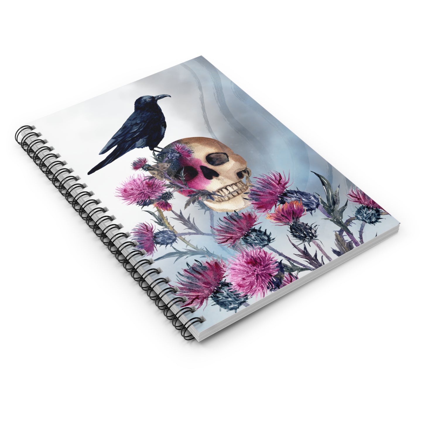 Quoth the Raven: Spiral Notebook - Log Books - Journals - Diaries - and More Custom Printed by TheGlassyLass.com