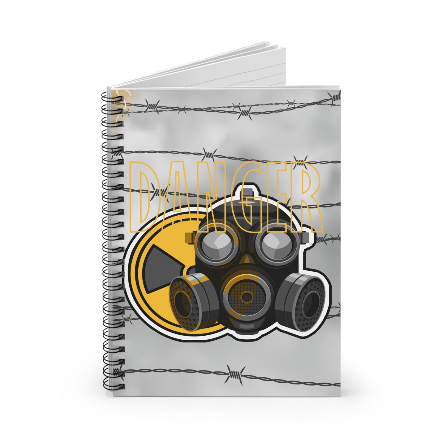 Danger: Spiral Notebook - Log Books - Journals - Diaries - and More Custom Printed by TheGlassyLass.com