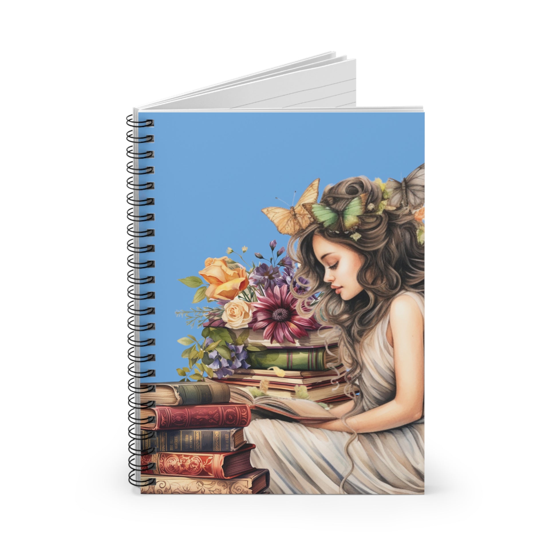 Knowledge is Power: Spiral Notebook - Log Books - Journals - Diaries - and More Custom Printed by TheGlassyLass