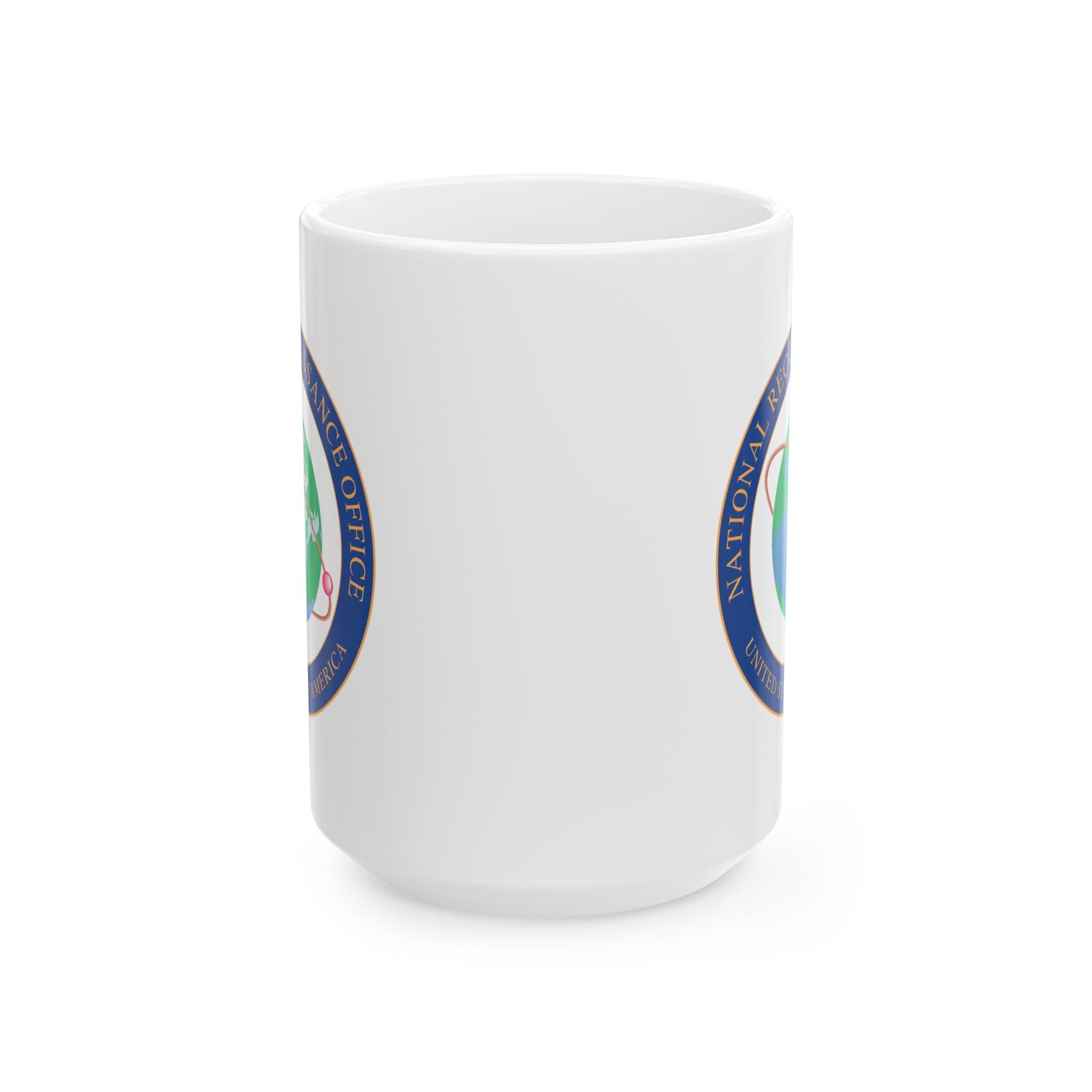 United States National Reconnaissance Office Coffee Mug - Double Sided White Ceramic 15oz by TheGlassyLass.com