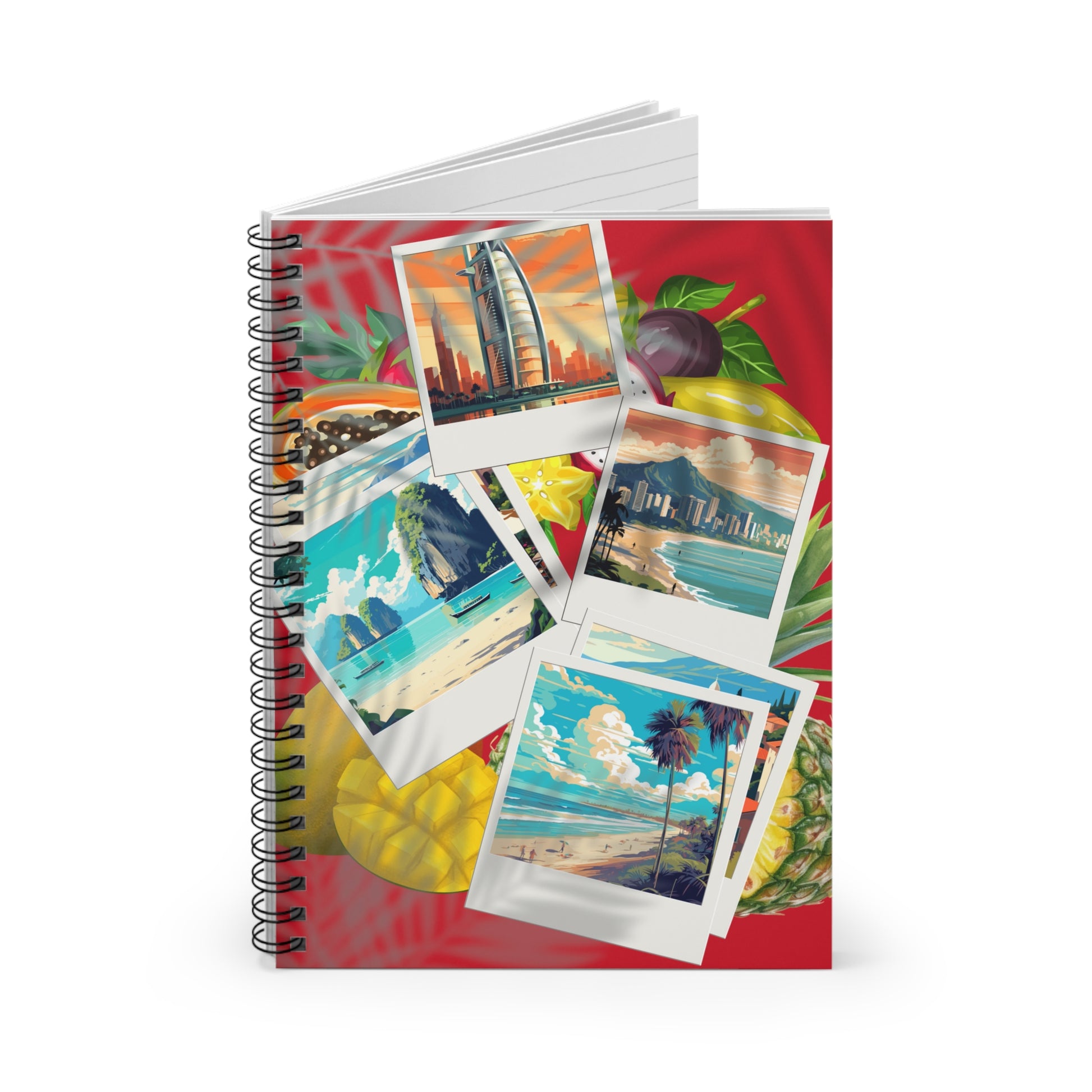 Paradise Found: Spiral Notebook - Log Books - Journals - Diaries - and More Custom Printed by TheGlassyLass