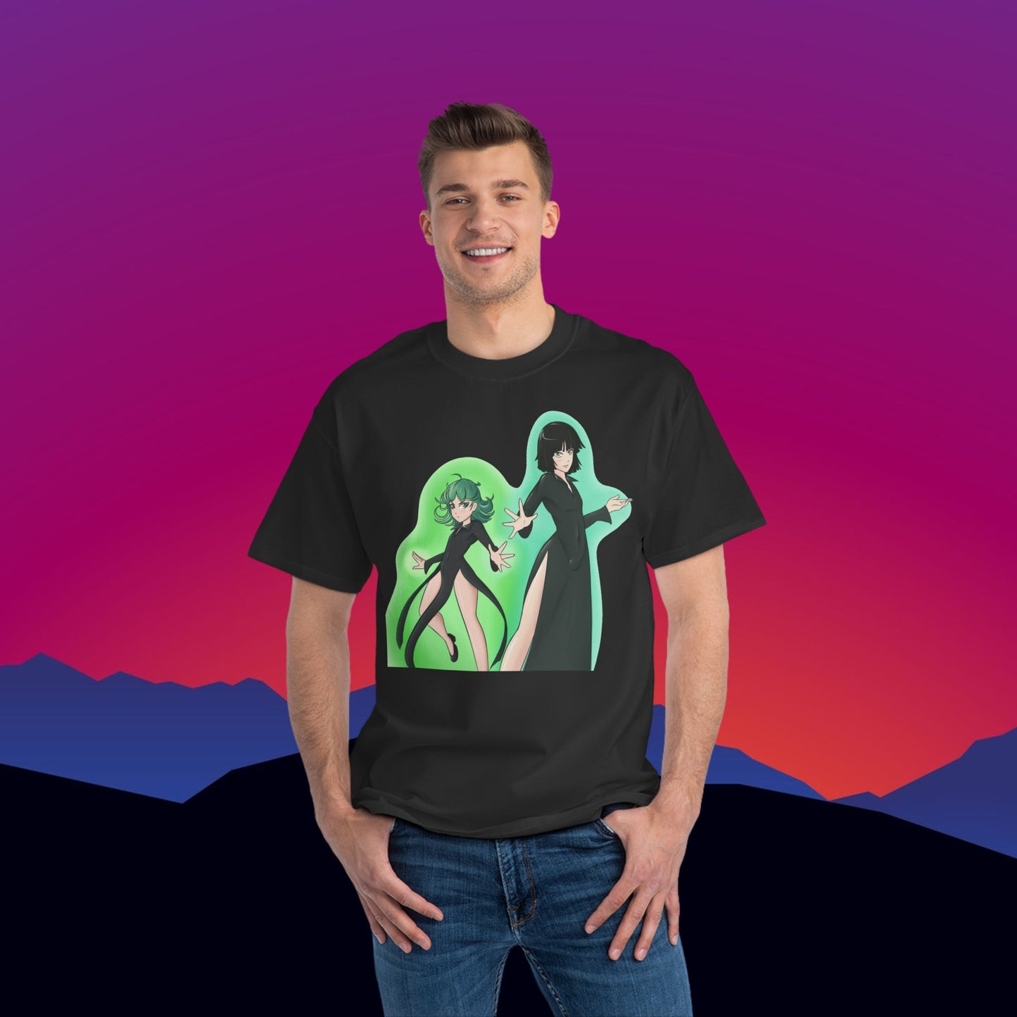 Magic T-Shirt: (Hanes Beefy-T 100% Preshrunk Cotton) Custom Printed by TheGlassyLass.com