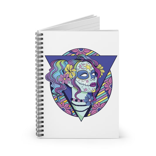 Candy Skull: Spiral Notebook - Log Books - Journals - Diaries - and More Custom Printed by TheGlassyLass