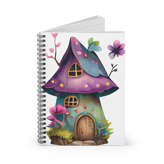 Fairy House: Spiral Notebook - Log Books - Journals - Diaries - and More Custom Printed by TheGlassyLass