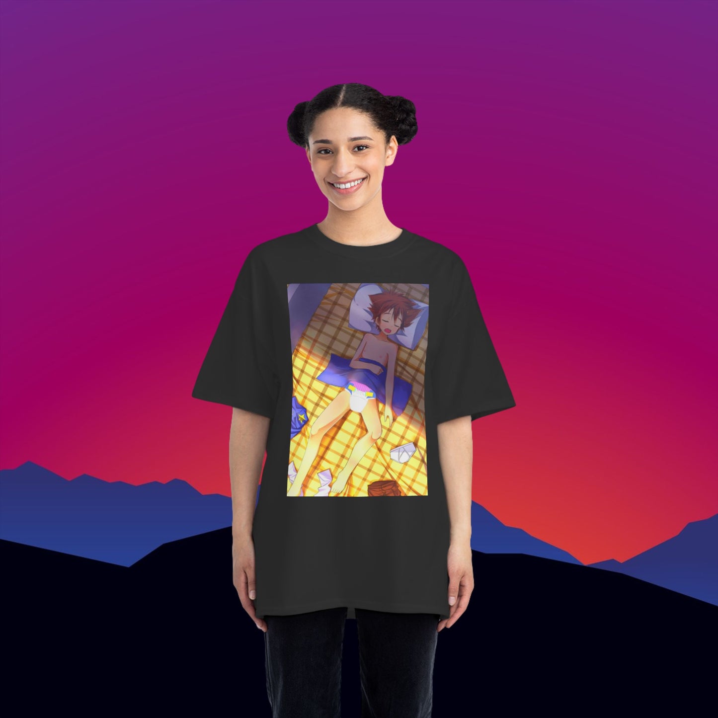 ABDL Nap Time T-Shirt: (Hanes Beefy-T 100% Preshrunk Cotton Custom Printed by TheGlassyLass.com