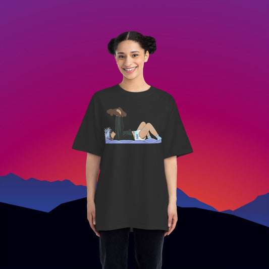 Nap Time Teddy Bear T-Shirt: (Hanes Beefy-T 100% Preshrunk Cotton Custom Printed by TheGlassyLass.com