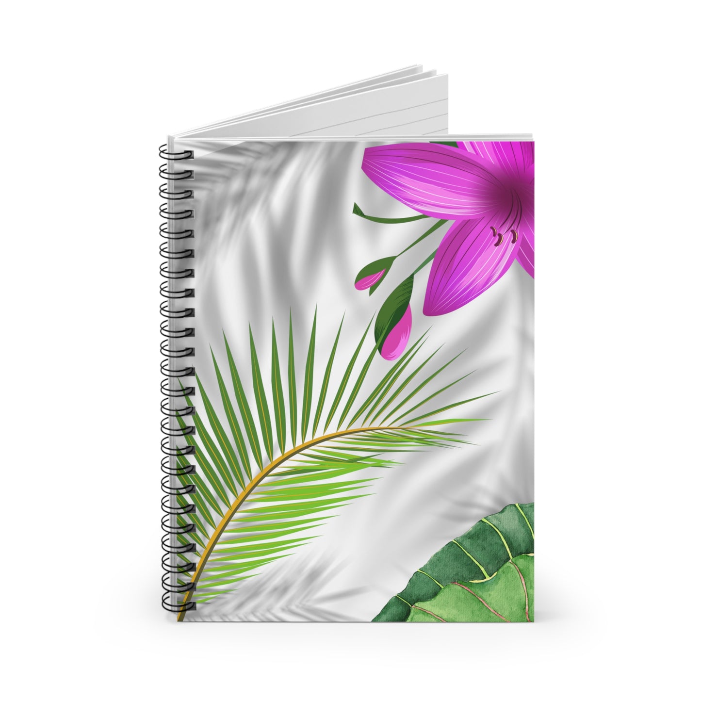 Flora: Spiral Notebook - Log Books - Journals - Diaries - and More Custom Printed by TheGlassyLass